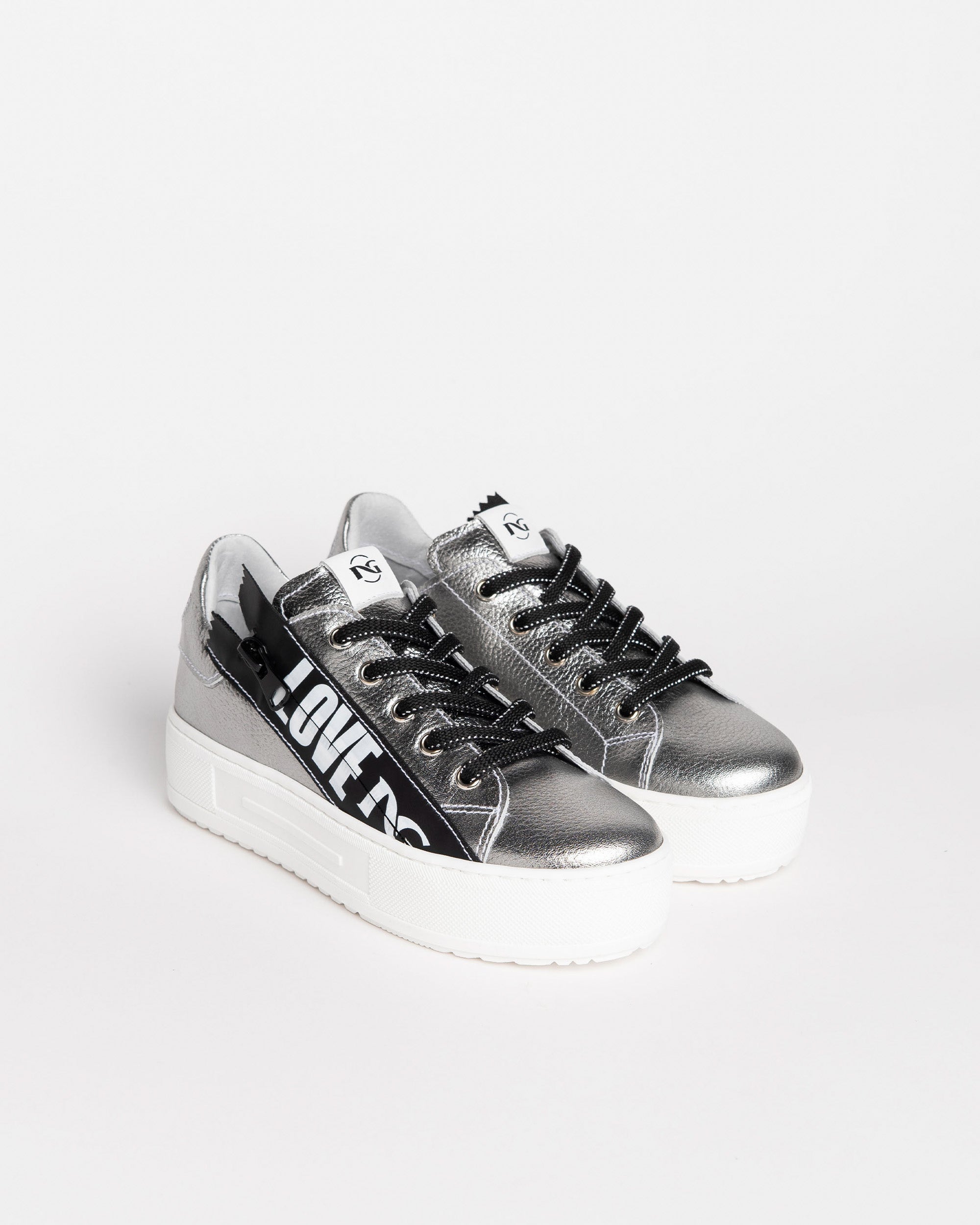 Sneakers Teen voor Tienermeisje in Leder