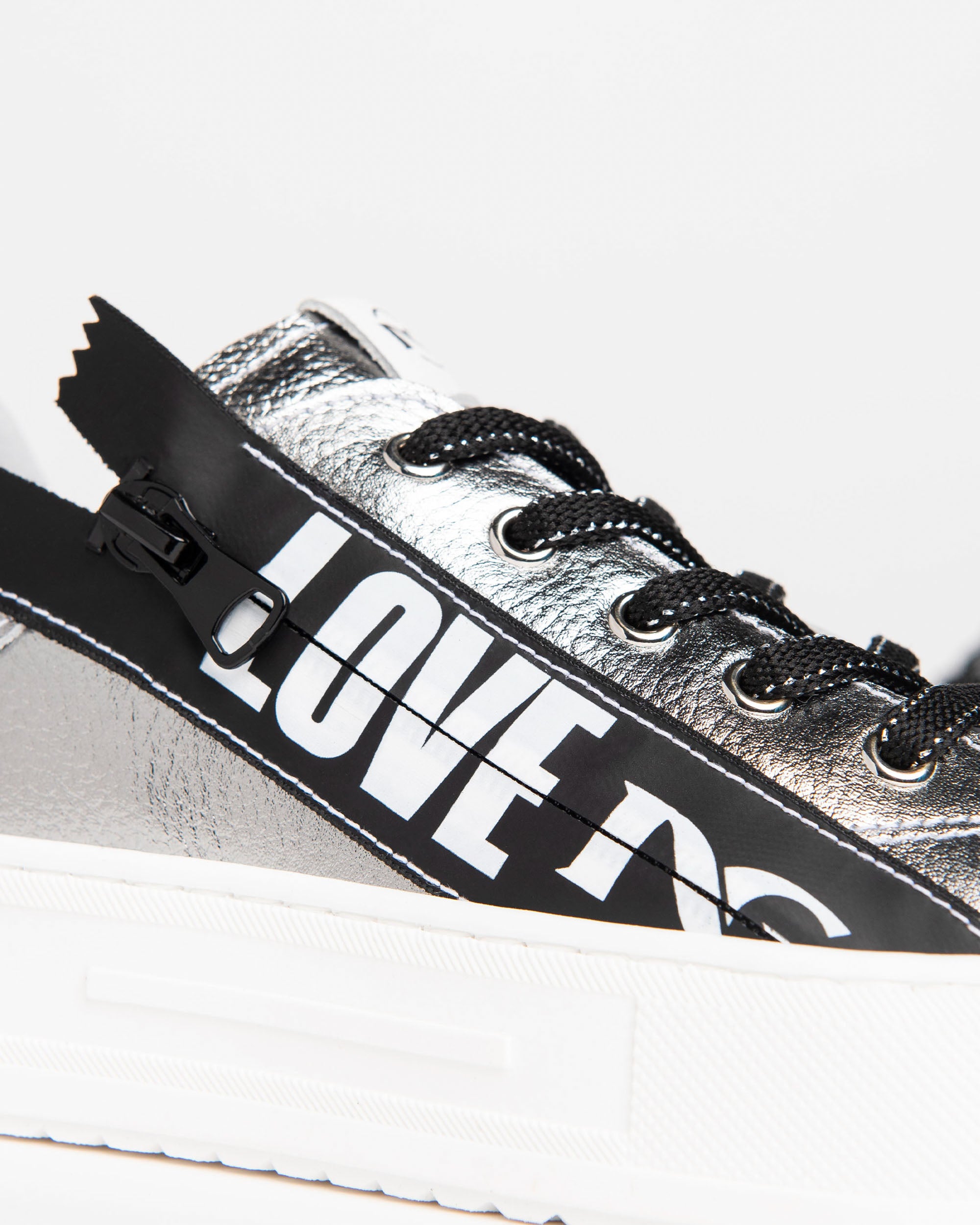 Sneakers Teen voor Tienermeisje in Leder