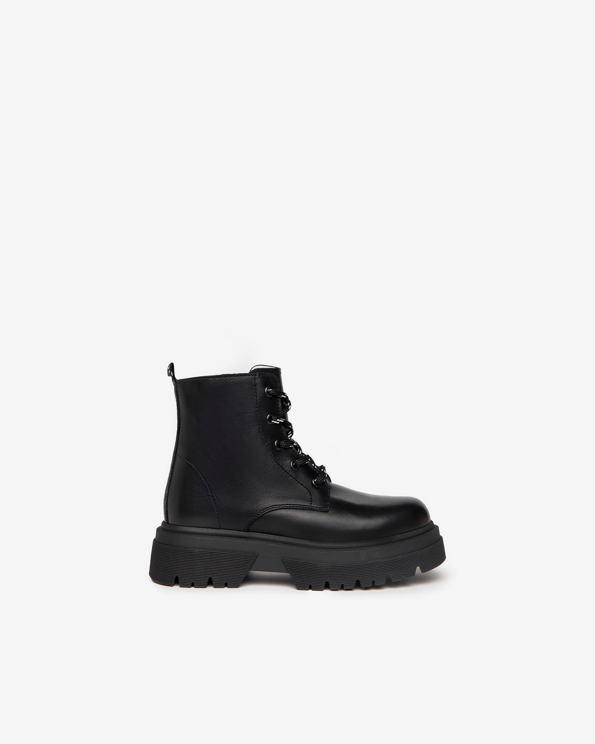 Veterboots Teen voor Tienermeisje in Leder
