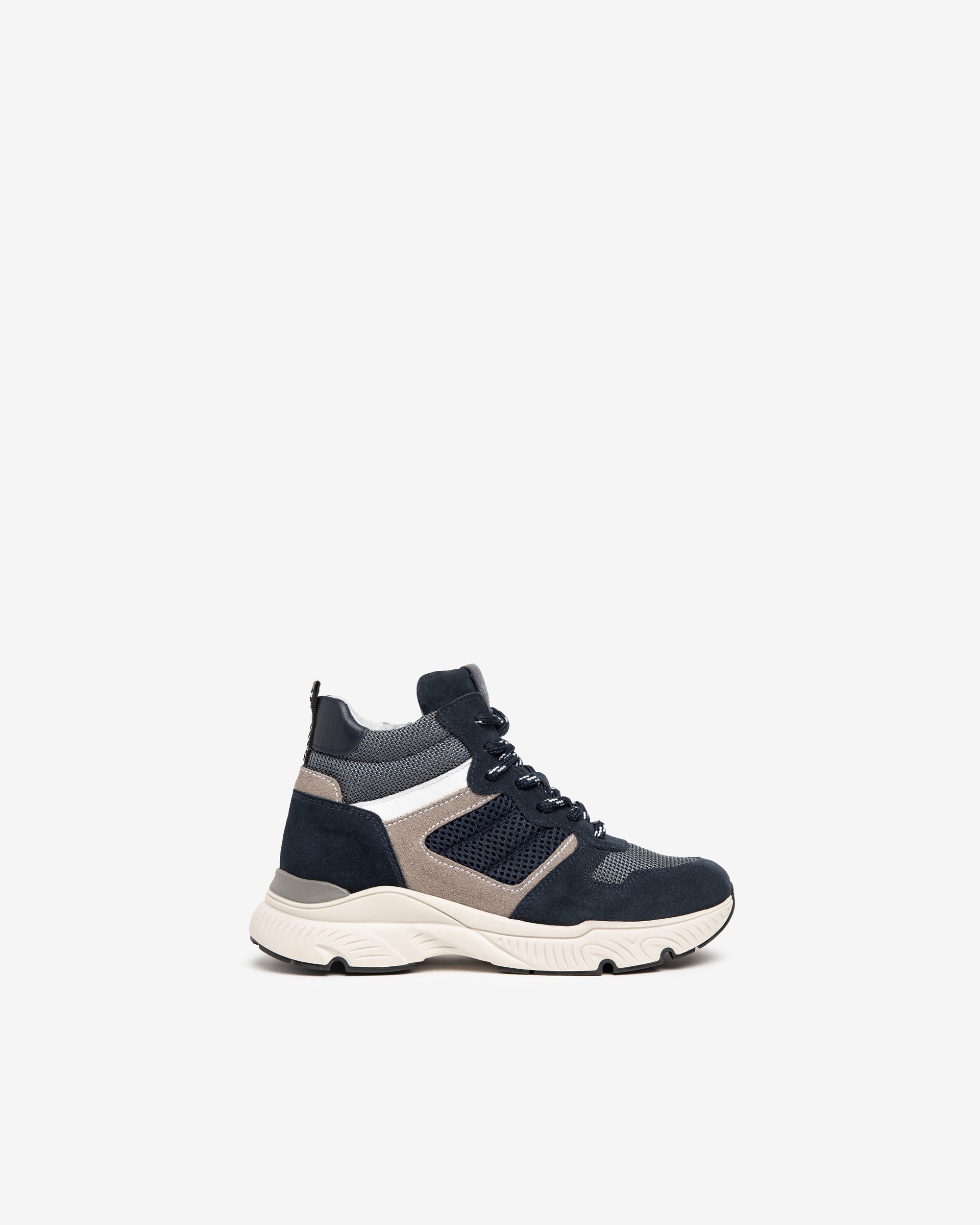 Sneakers Teen voor Tienerjongen in Suède en Leder