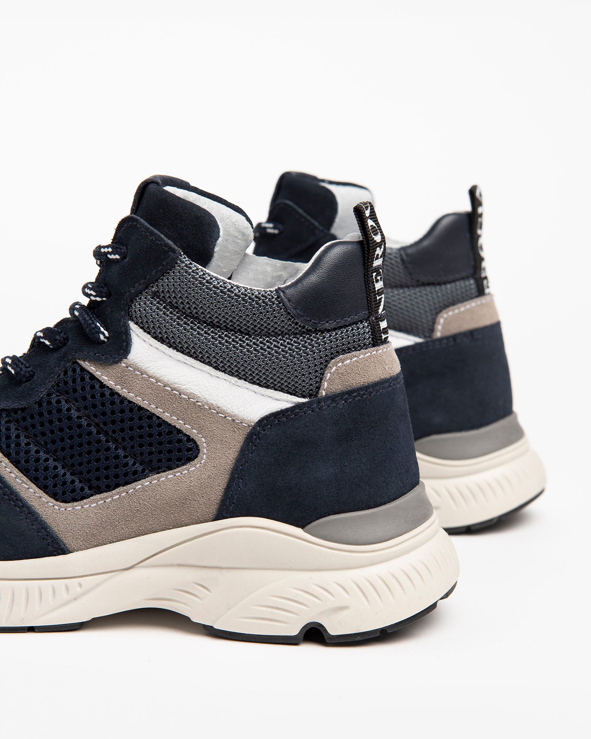 Sneakers Teen voor Tienerjongen in Suède en Leder
