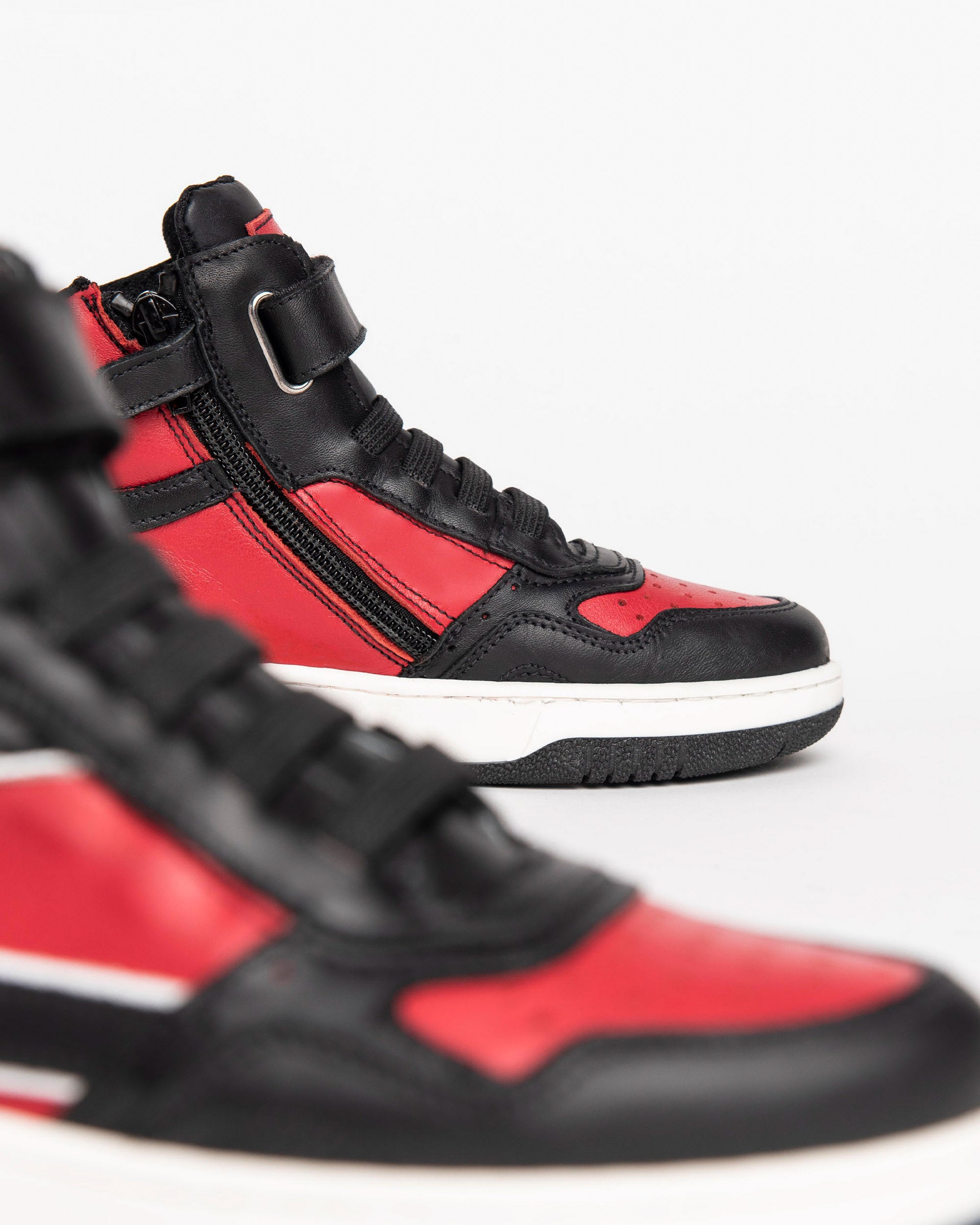 Sneakers Teen voor Tienerjongen in Leder