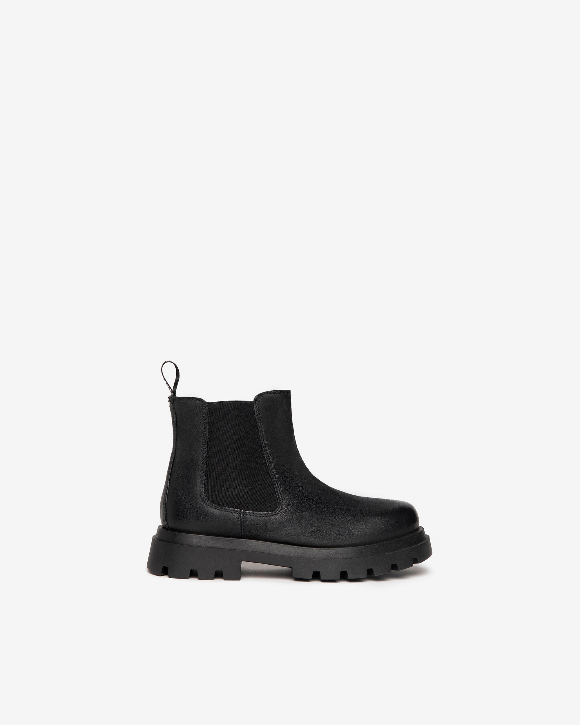 Teen Boys’ Leren Combat Boots