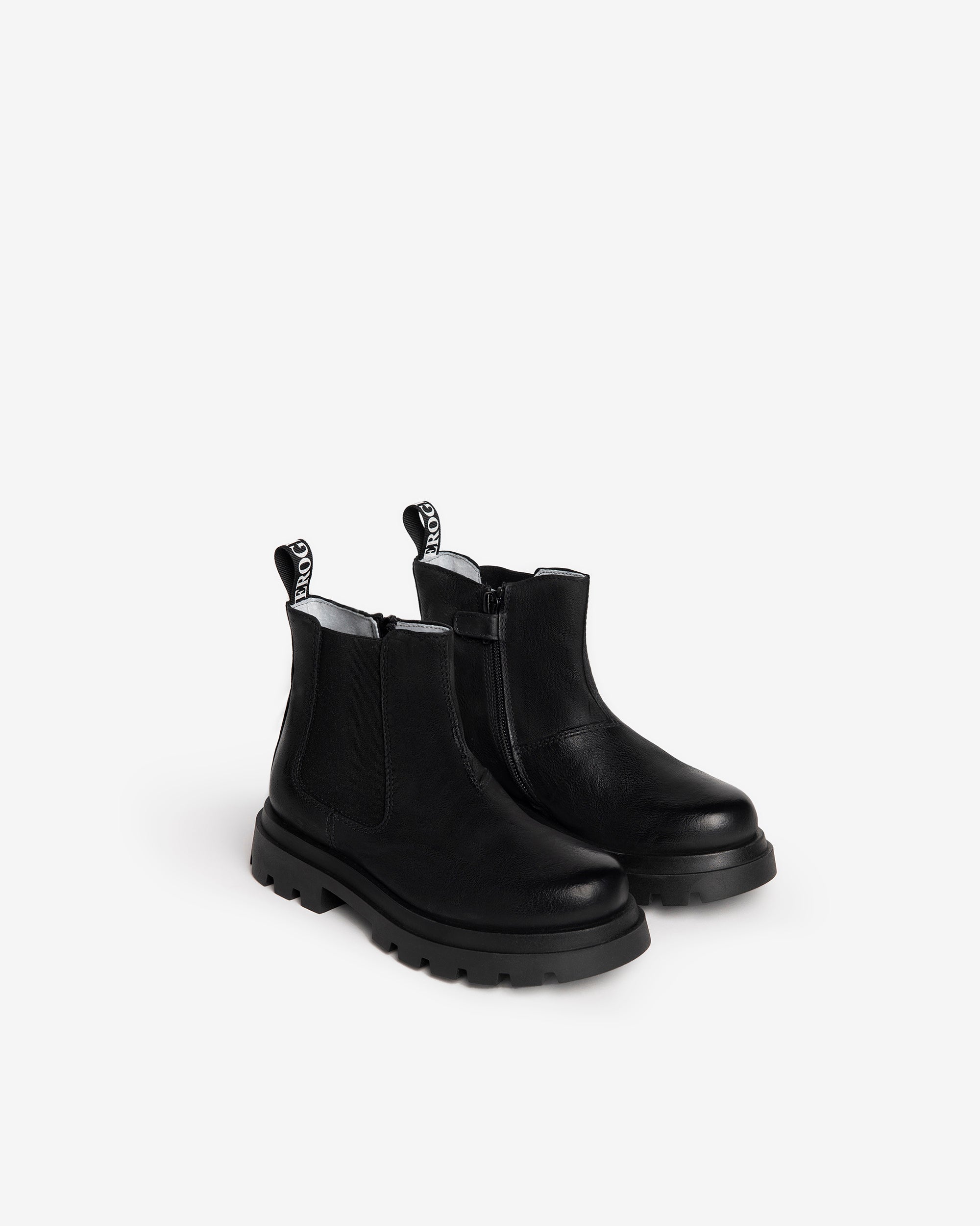 Teen Boys’ Leren Combat Boots