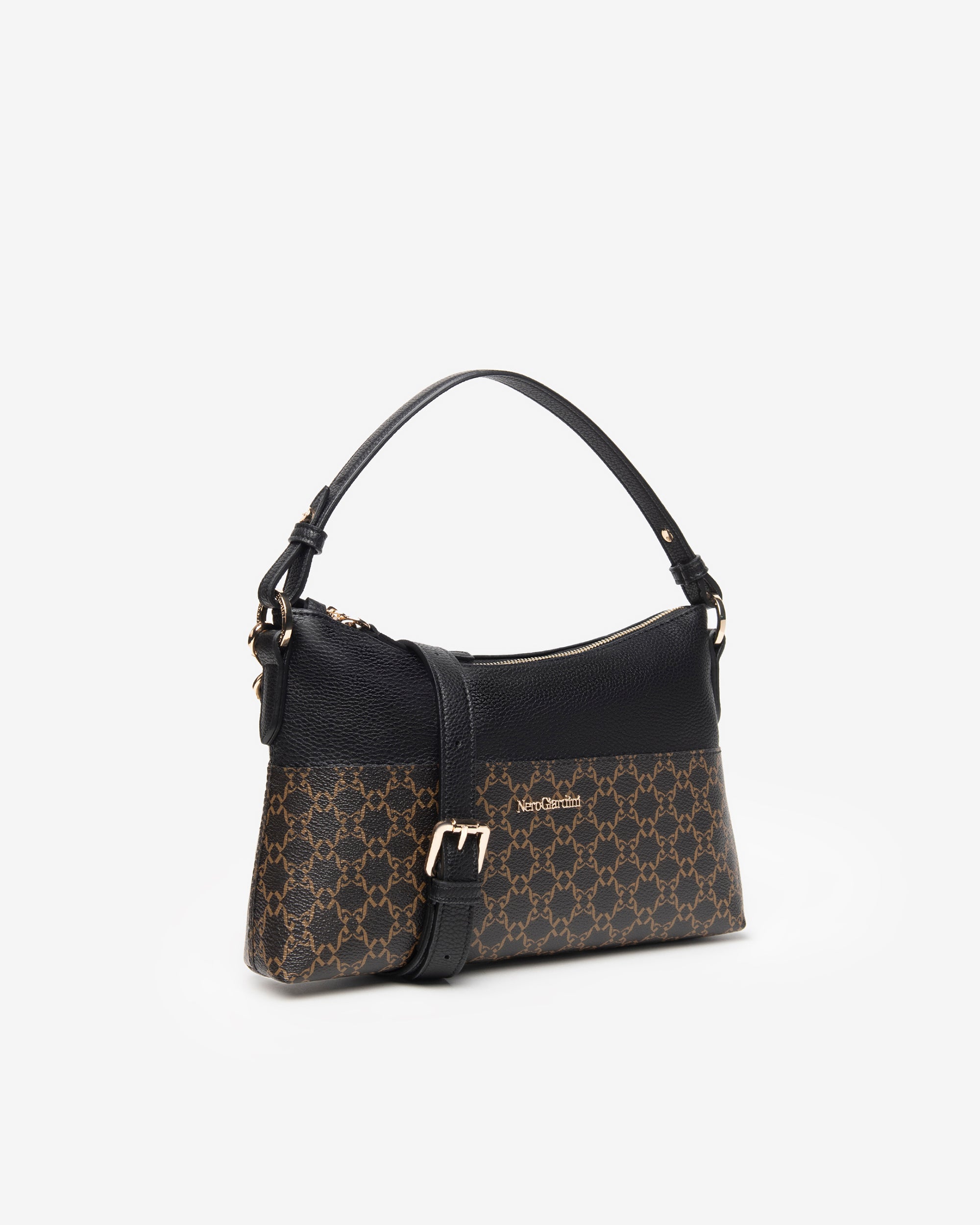 Borsa Hobo da Donna in Materiale Tecnico