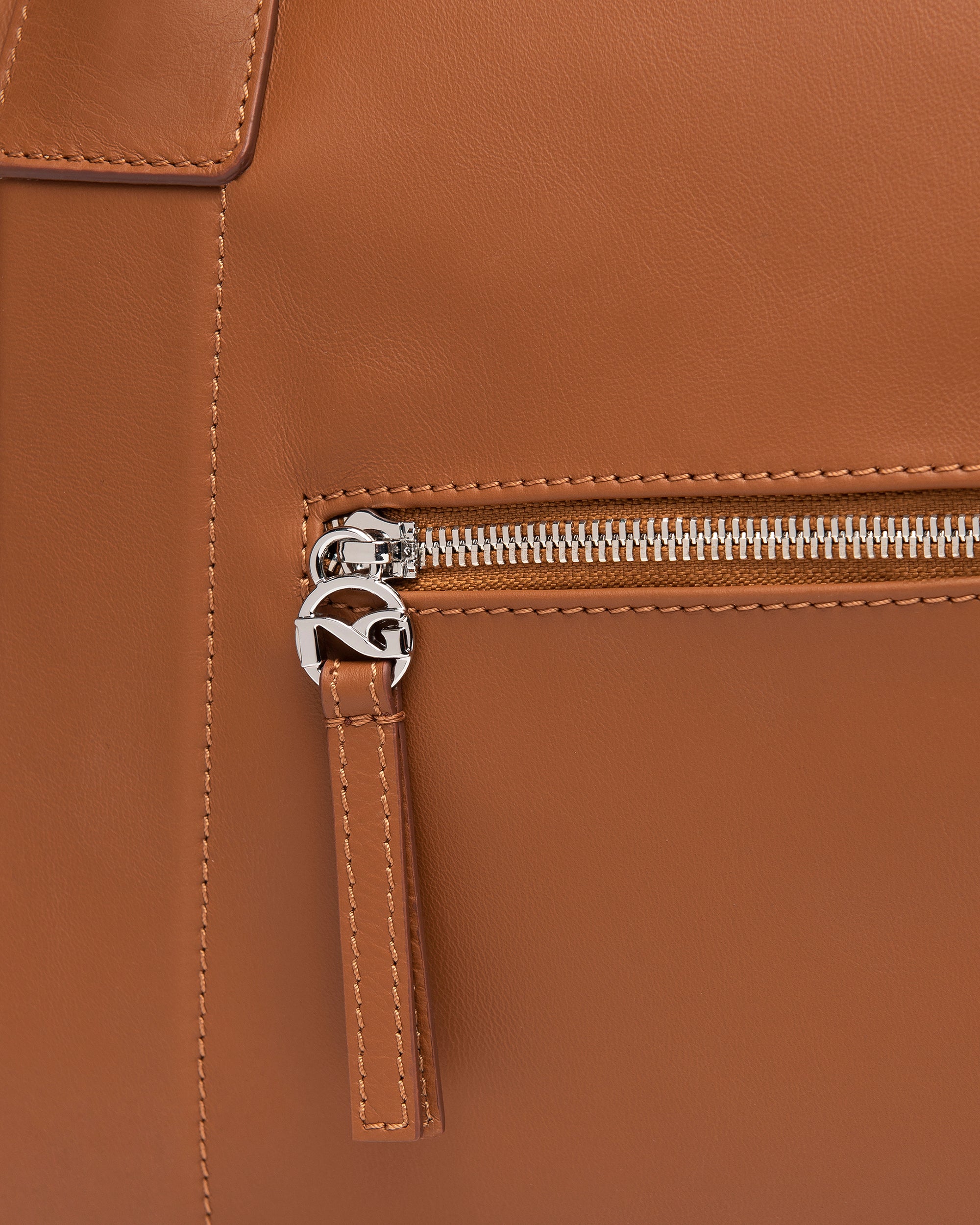 Women's Leather Shopping Bag