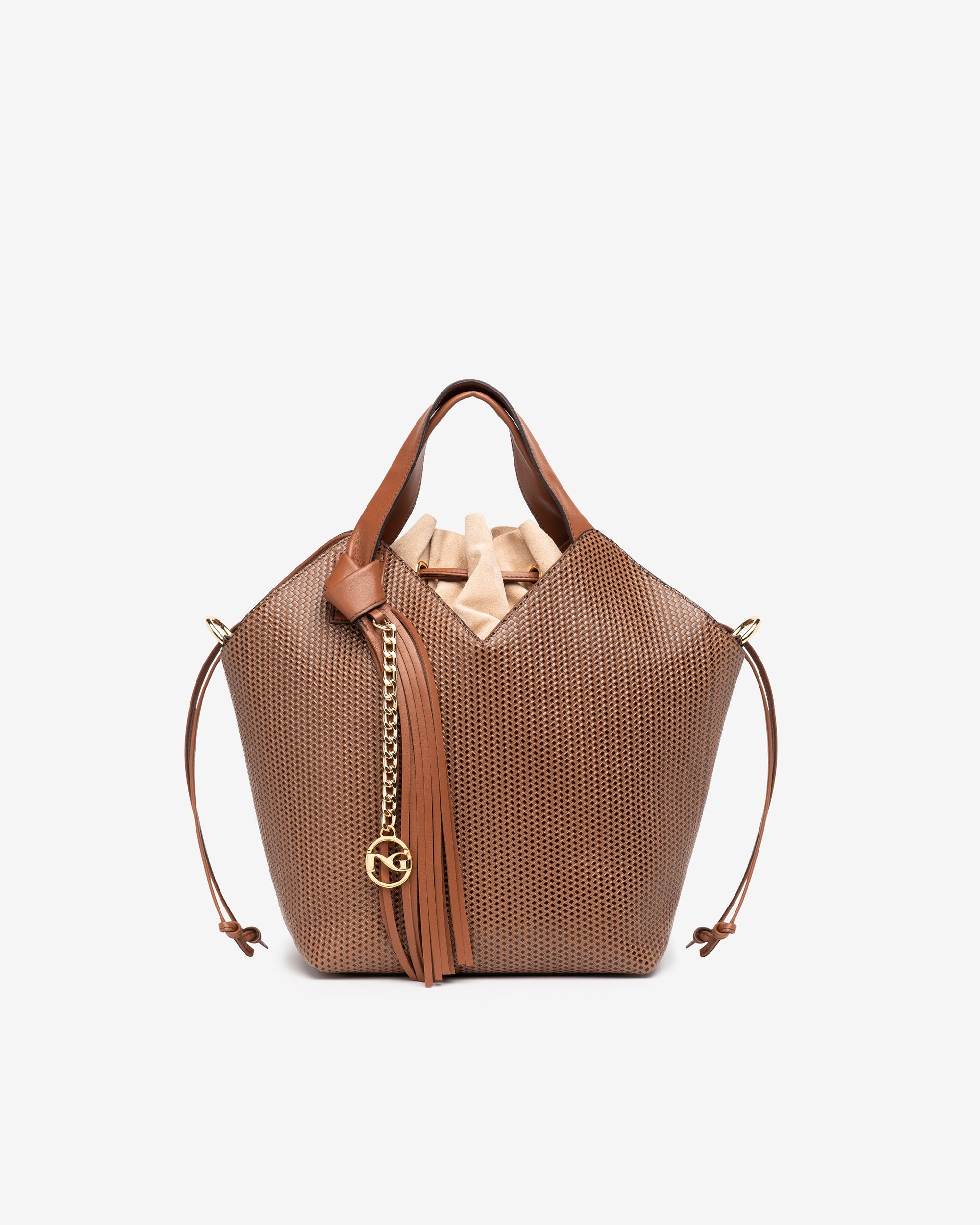 Women's leather handbag