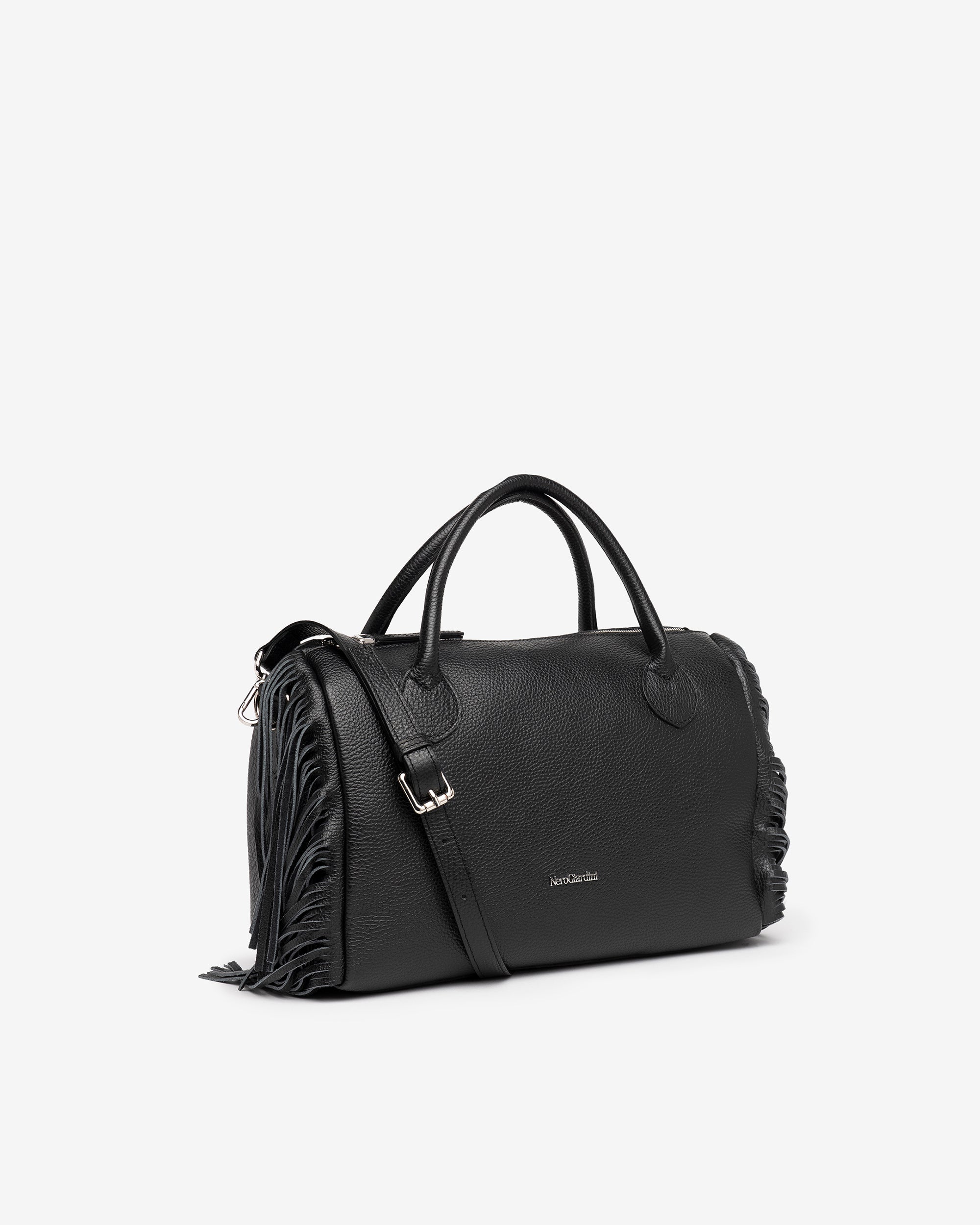 Women's leather handbag
