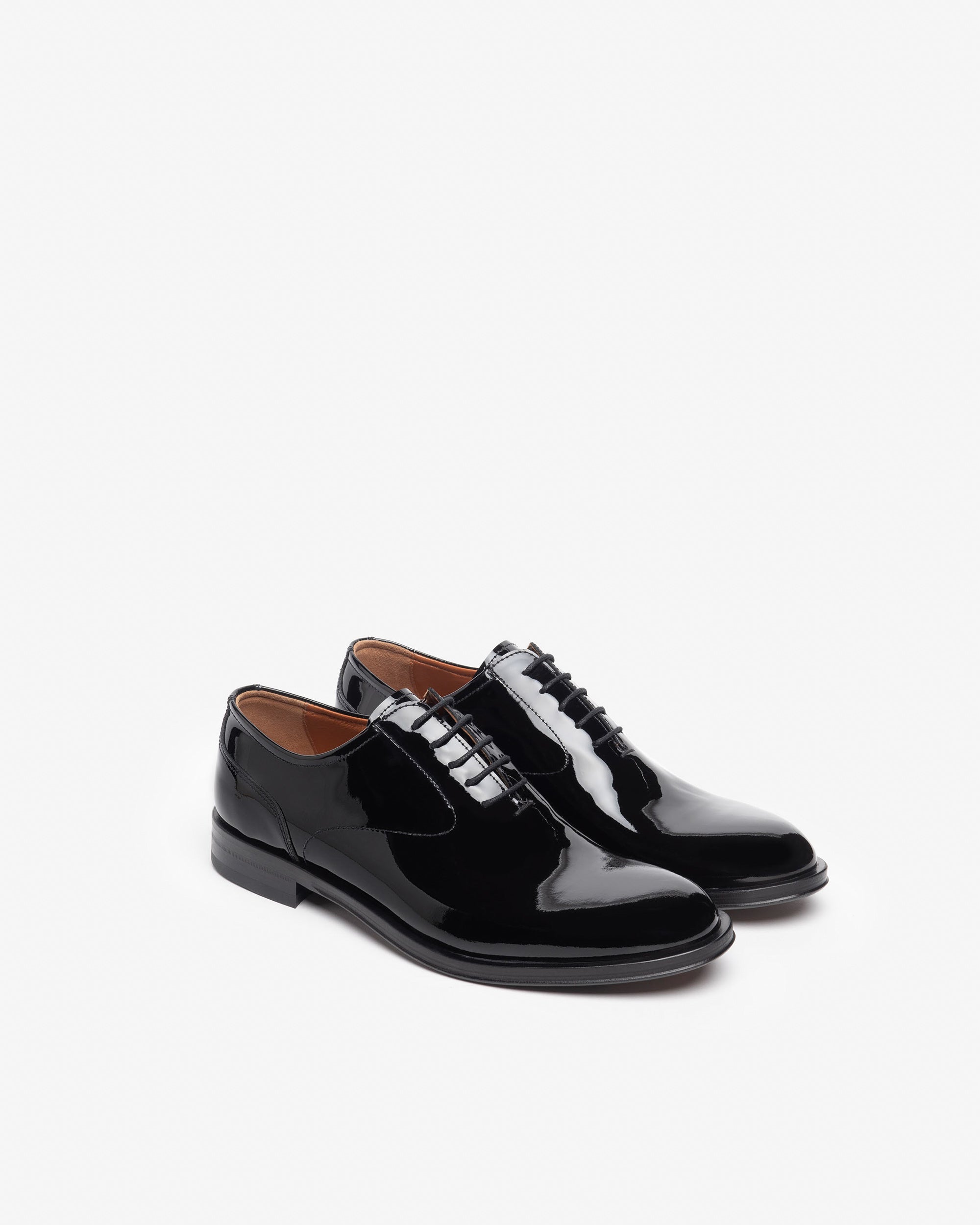 Chaussures à lacets Homme en Vernis