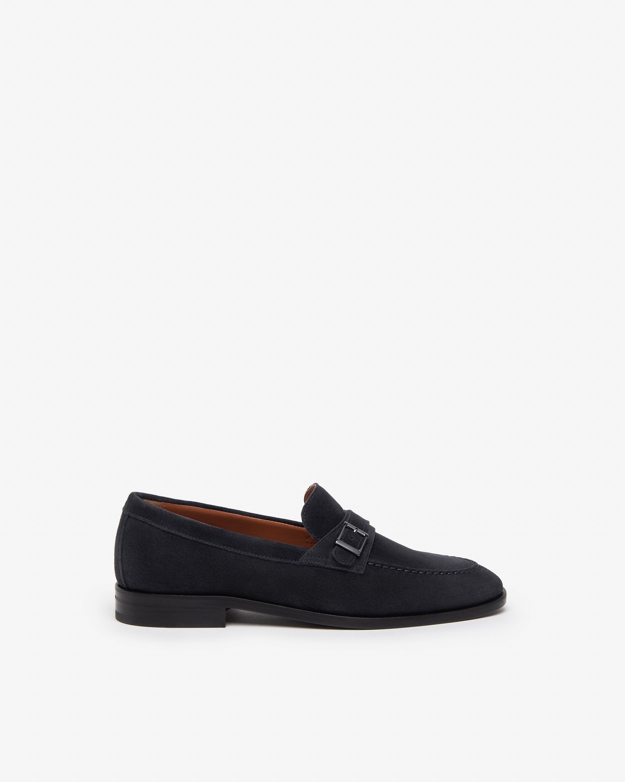 Homme Mocassins en Daim avec Boucle