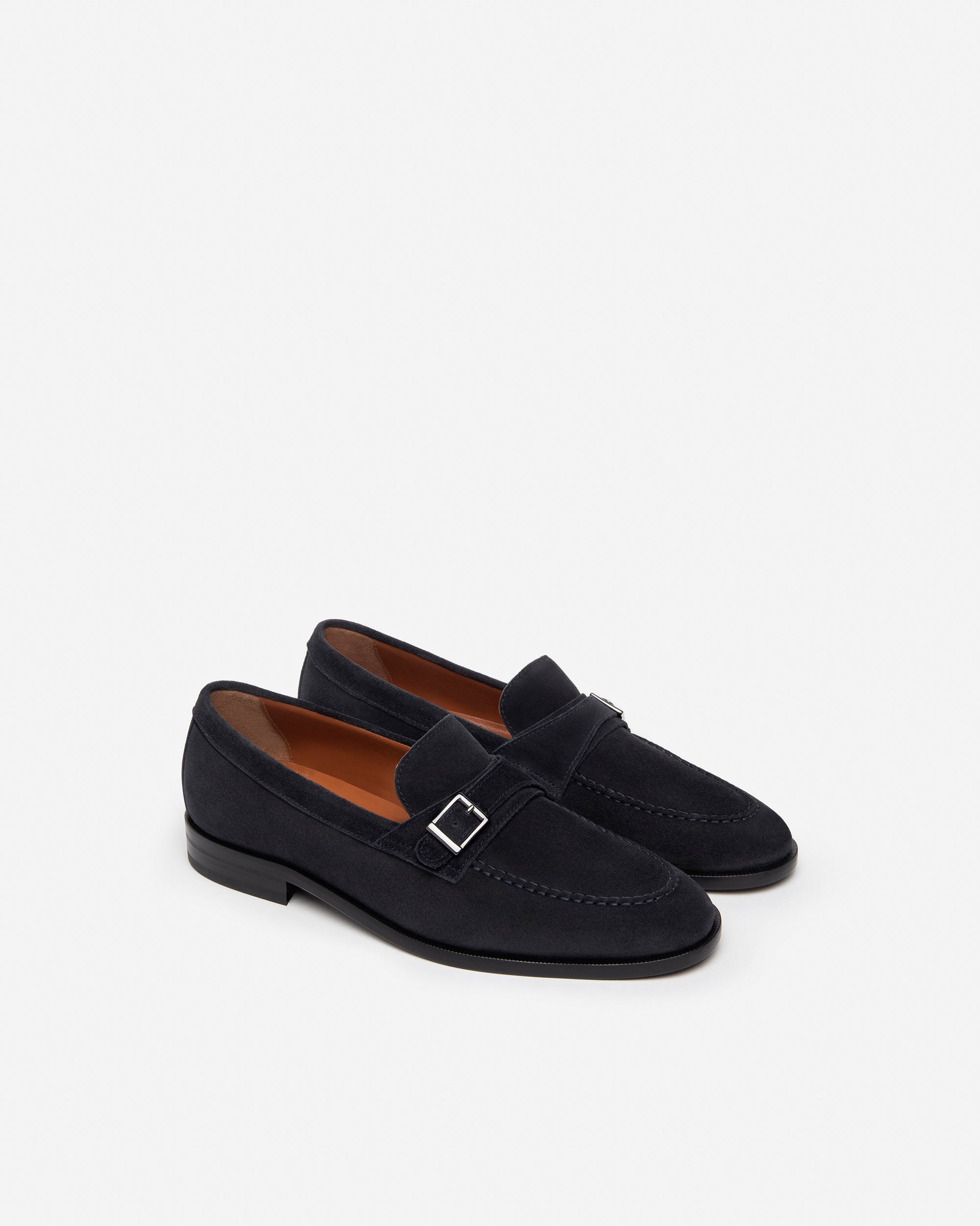 Homme Mocassins en Daim avec Boucle