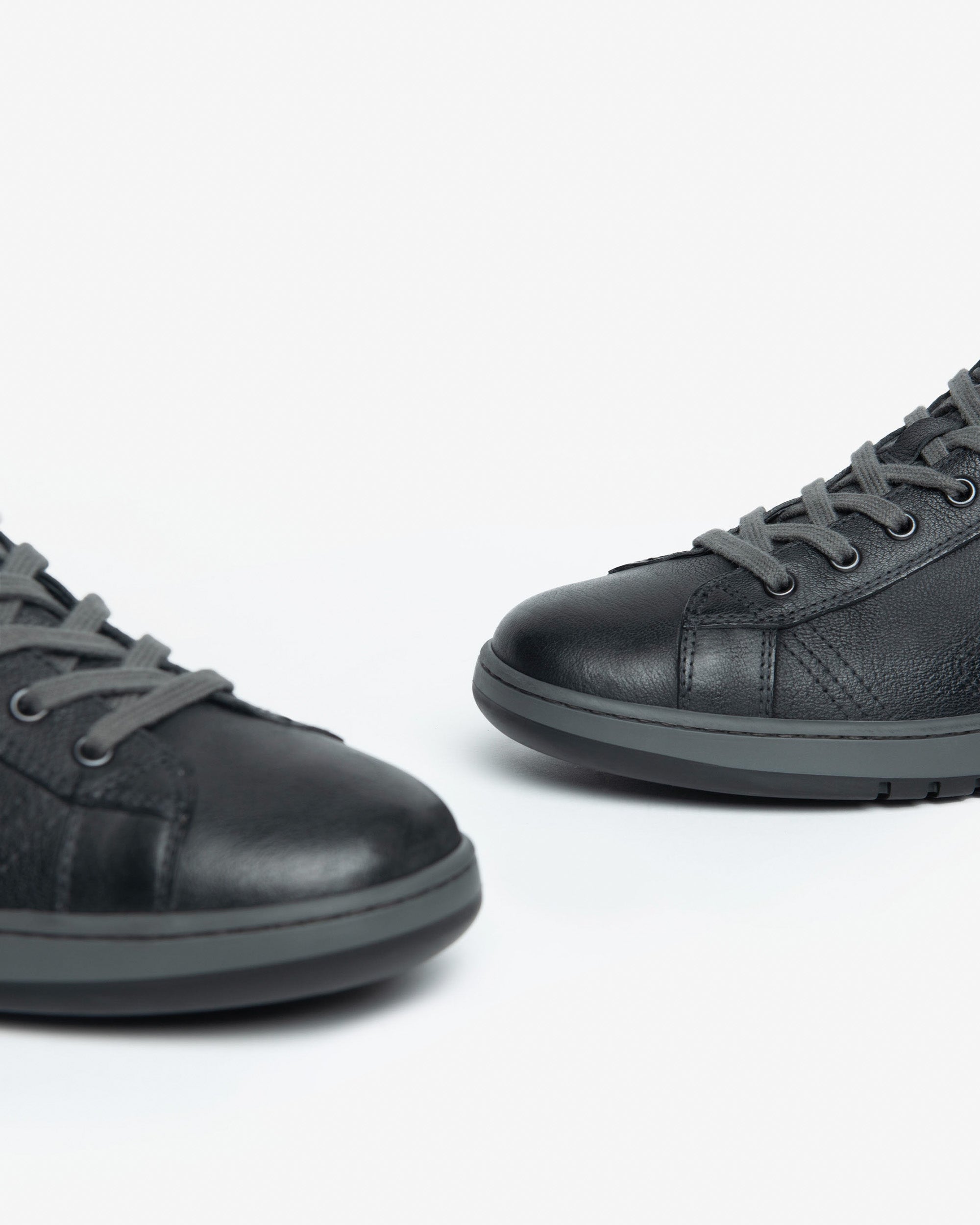 Men’s high top leather sneakers