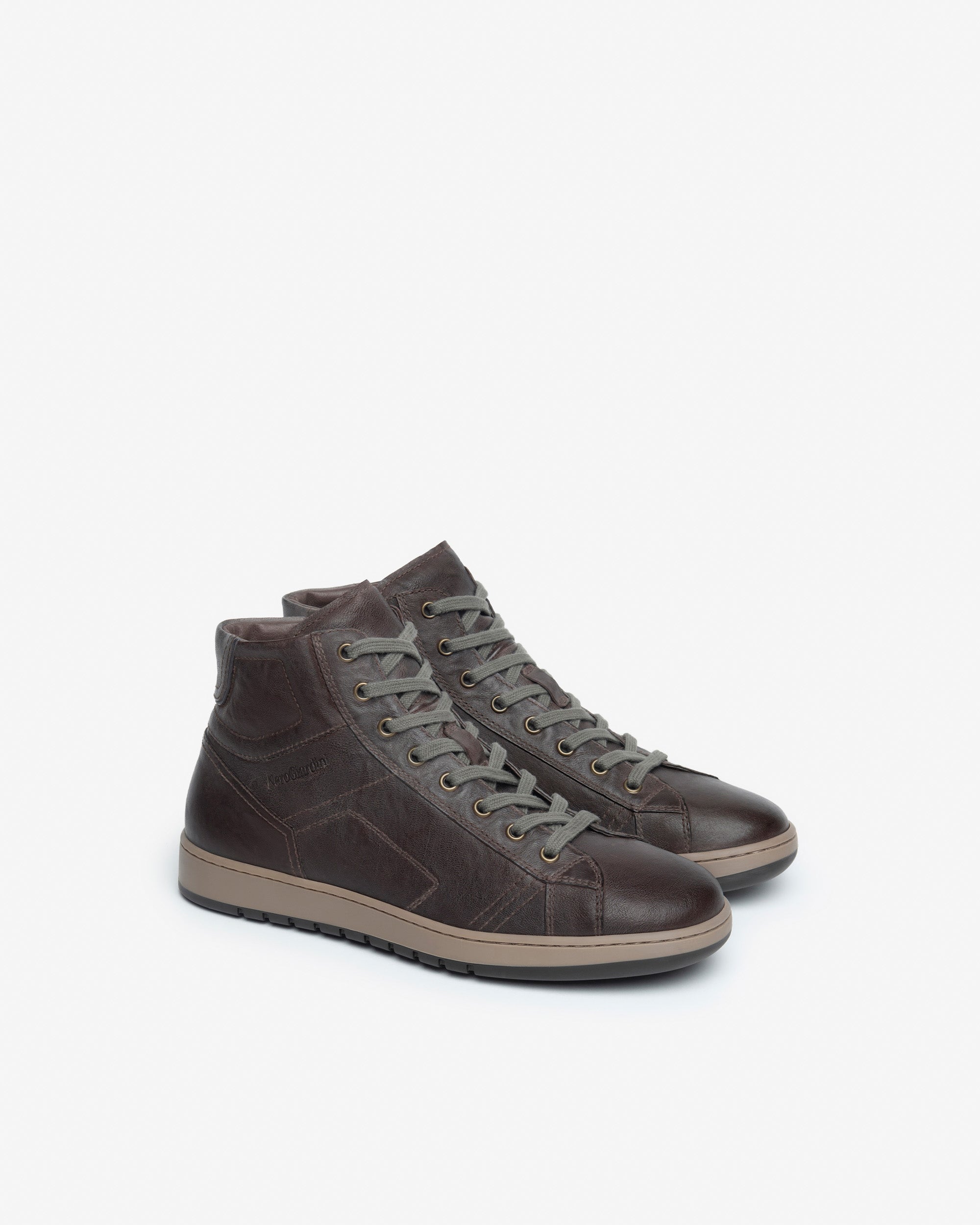 Sneakers Alte Uomo in Pelle