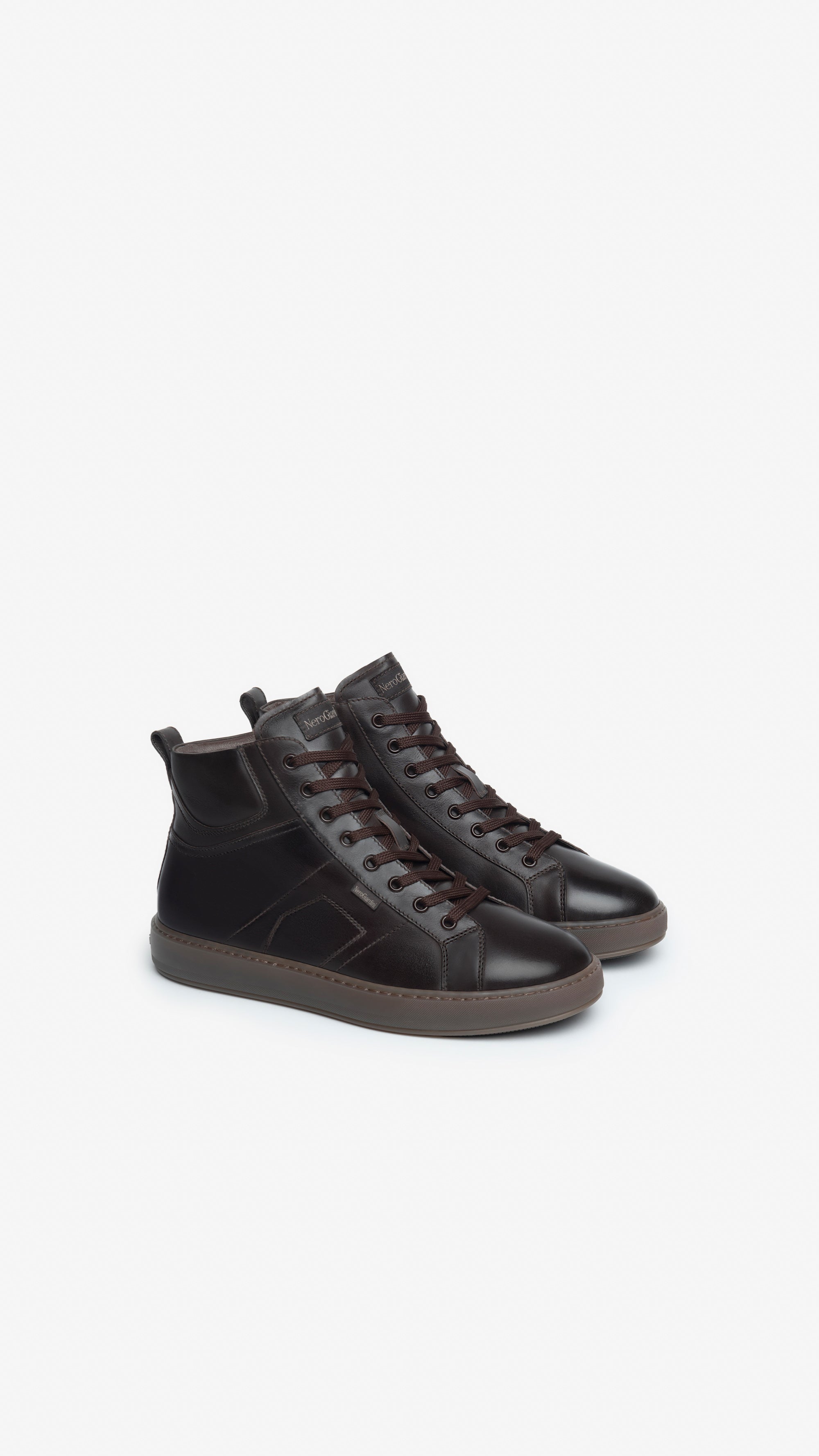 Sneakers Alte Uomo in Pelle