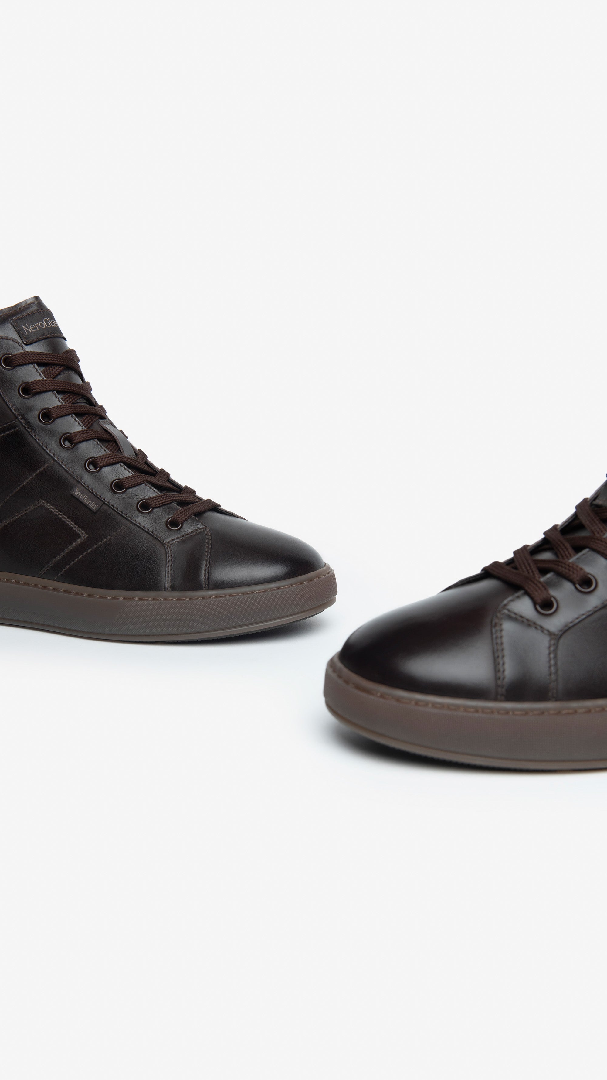 Sneakers Alte Uomo in Pelle
