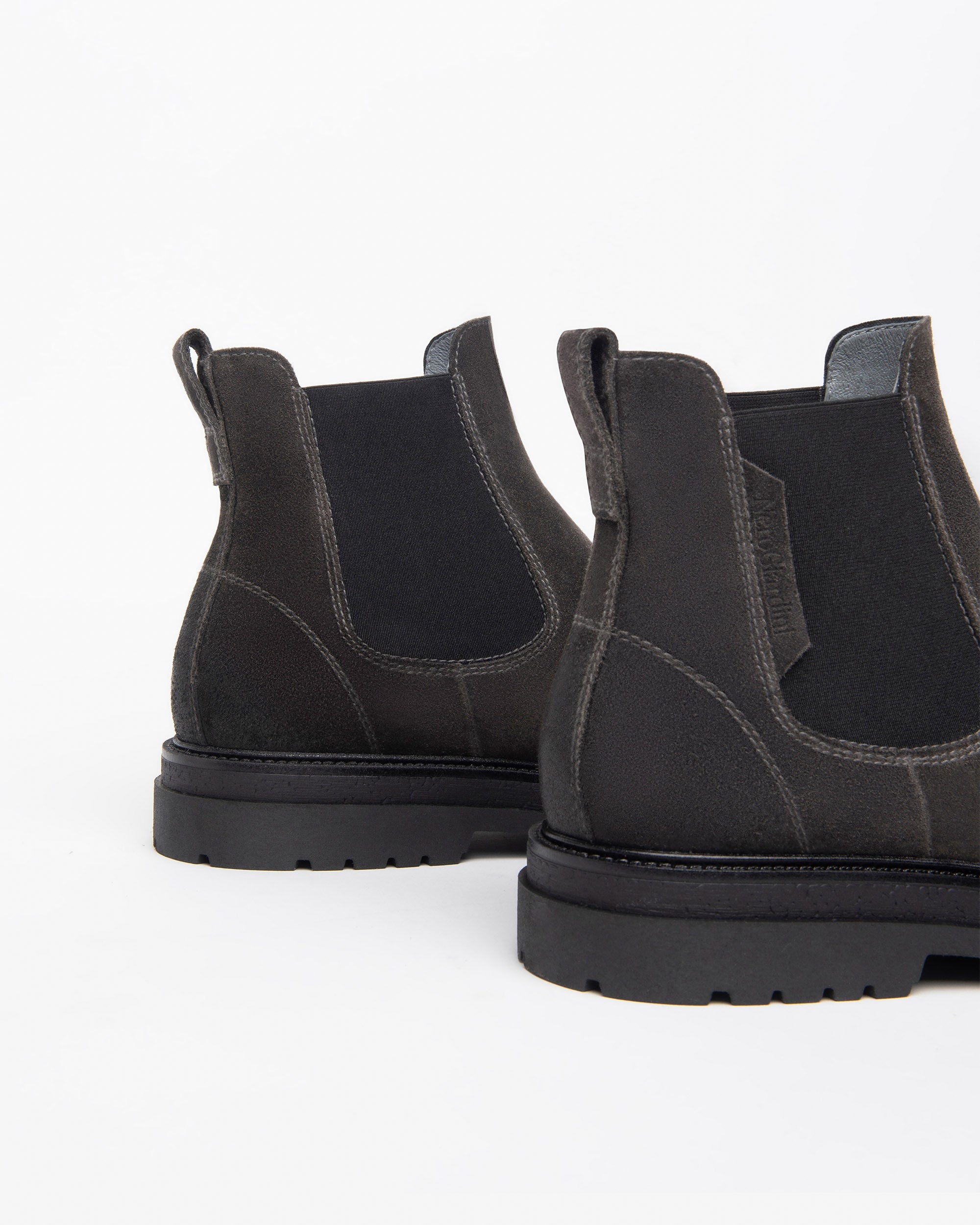 Stivaletti Chelsea Uomo in Camoscio
