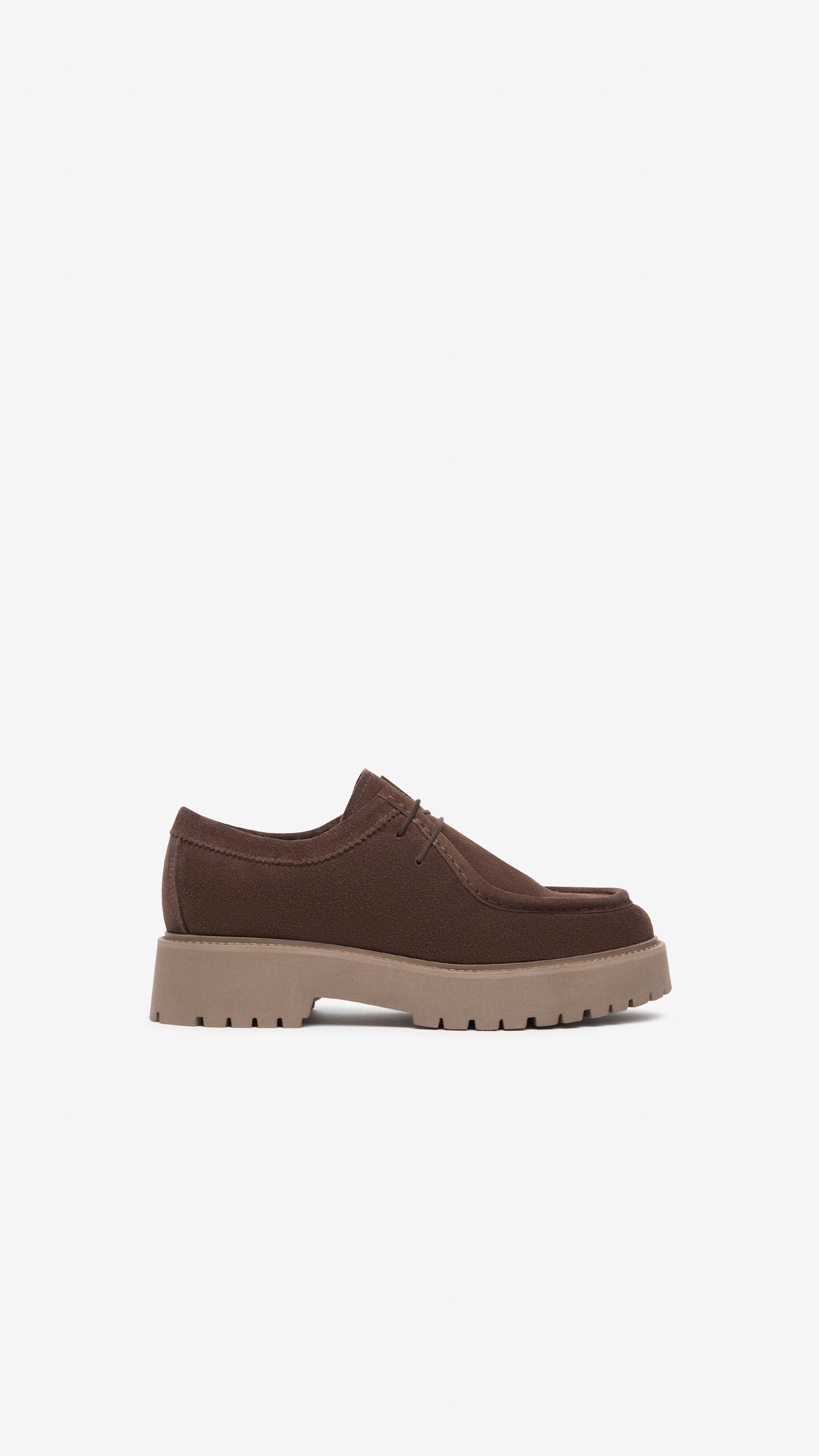 Stringate Donna in Camoscio