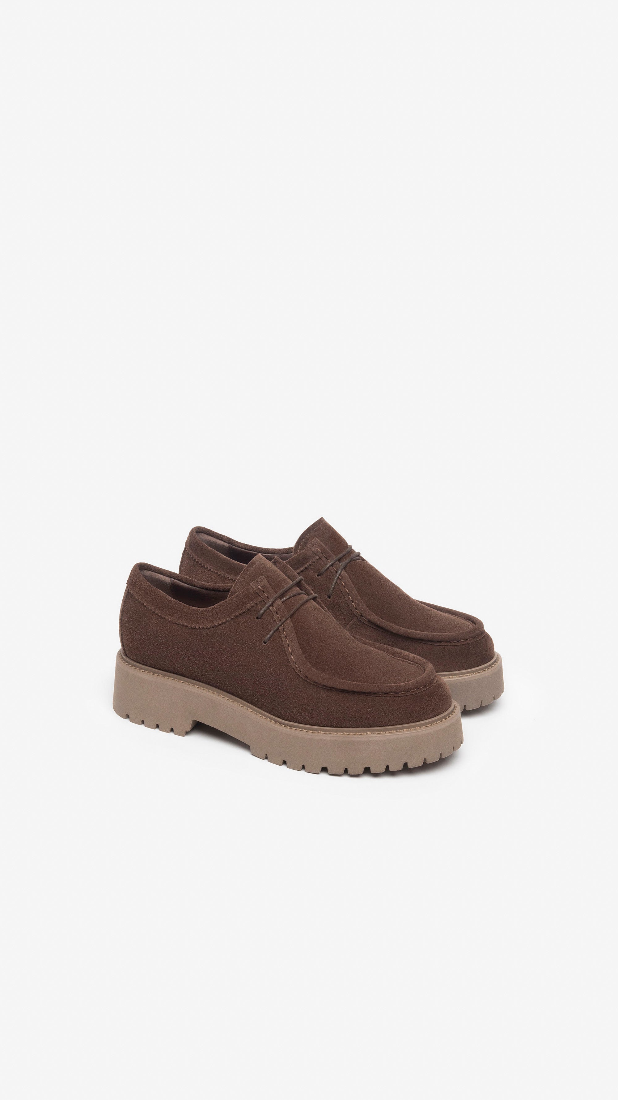 Stringate Donna in Camoscio