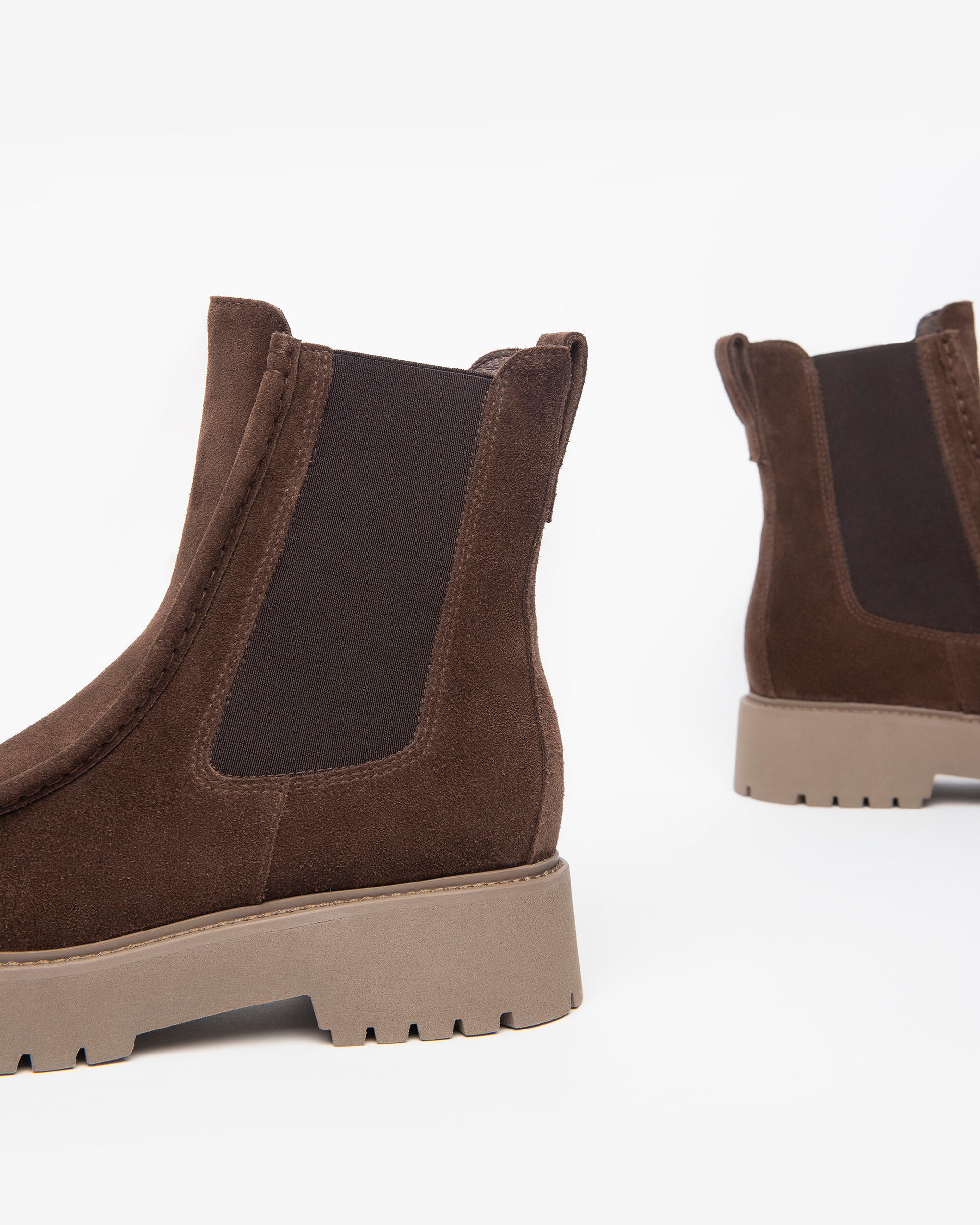 Stivaletti Chelsea Donna in Camoscio