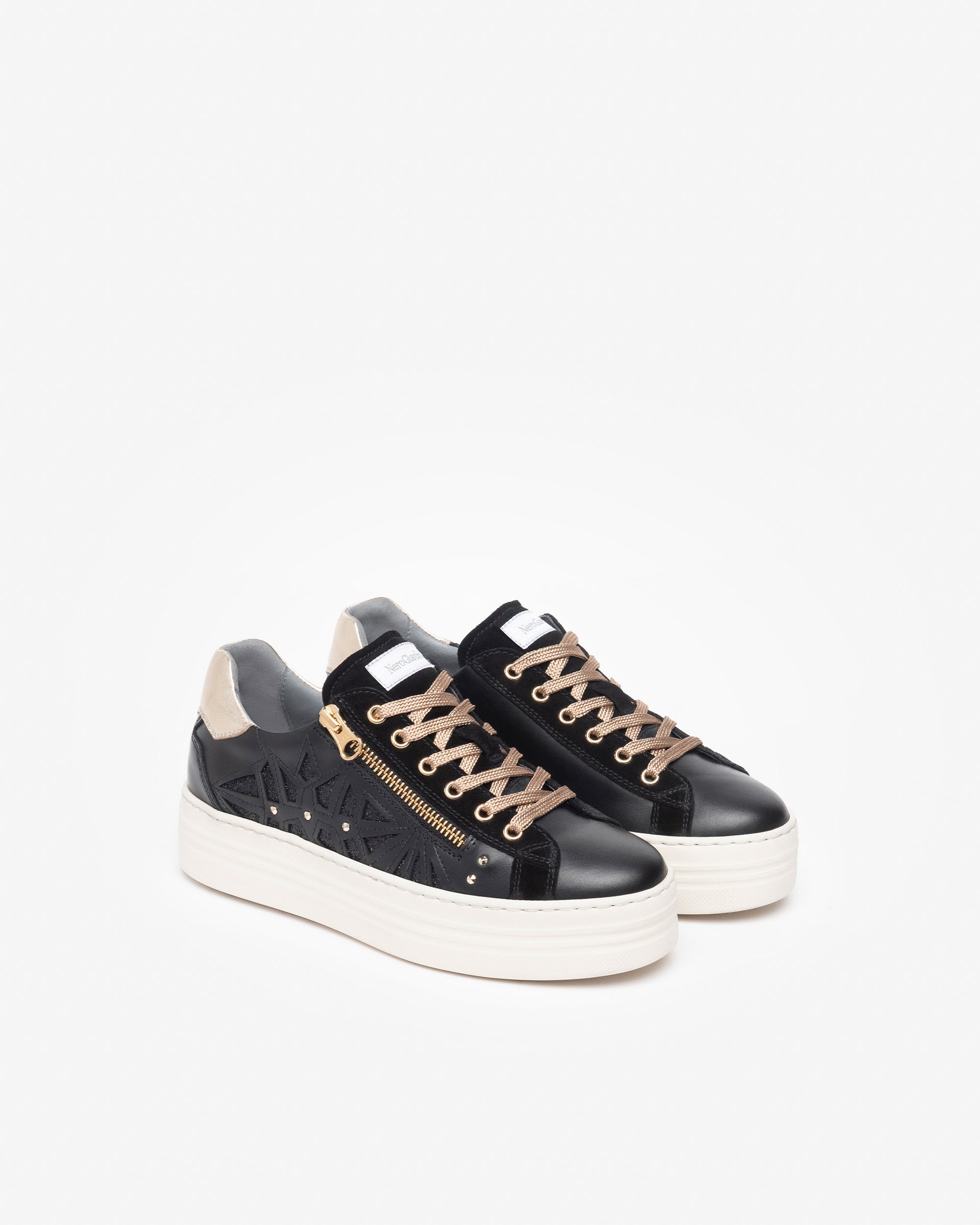 Women’s Leather and Suede Sneakers