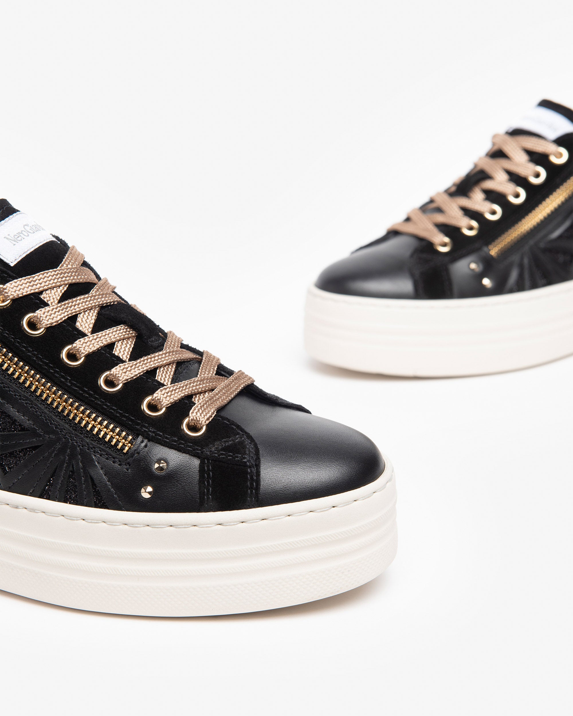 Women’s Leather and Suede Sneakers