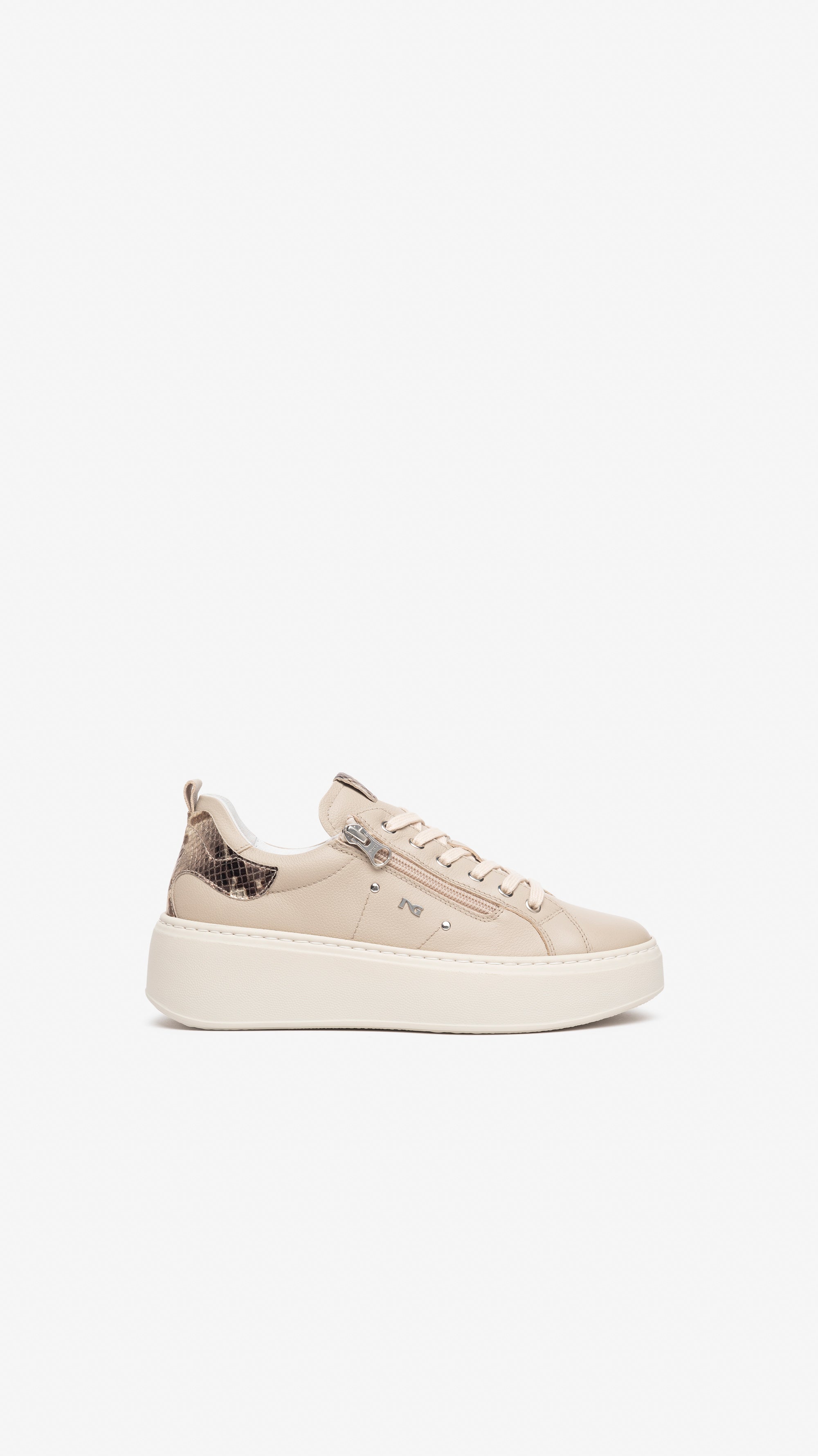 Sneakers Donna in Camoscio e Pelle