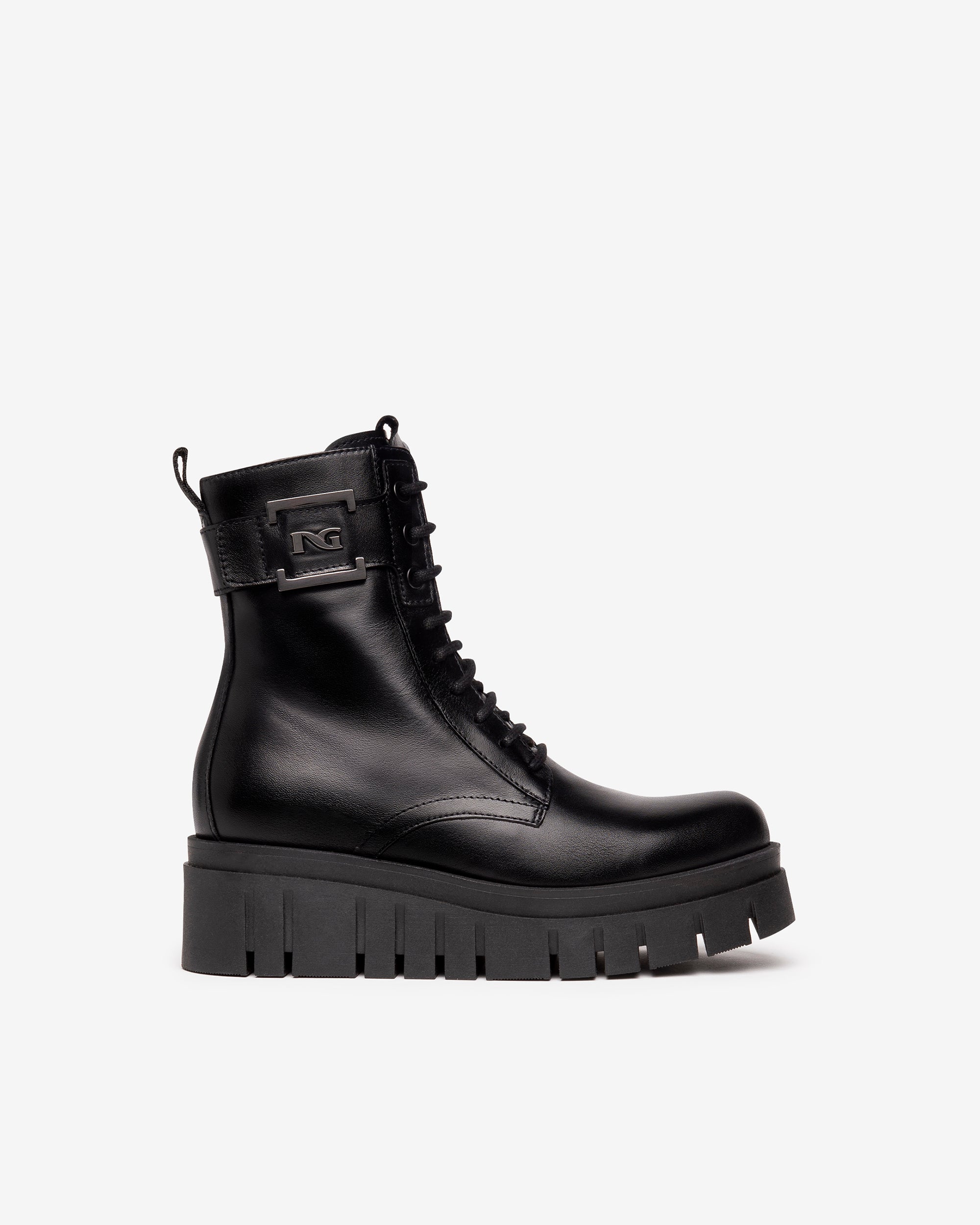 Women’s Leather Combat Boots