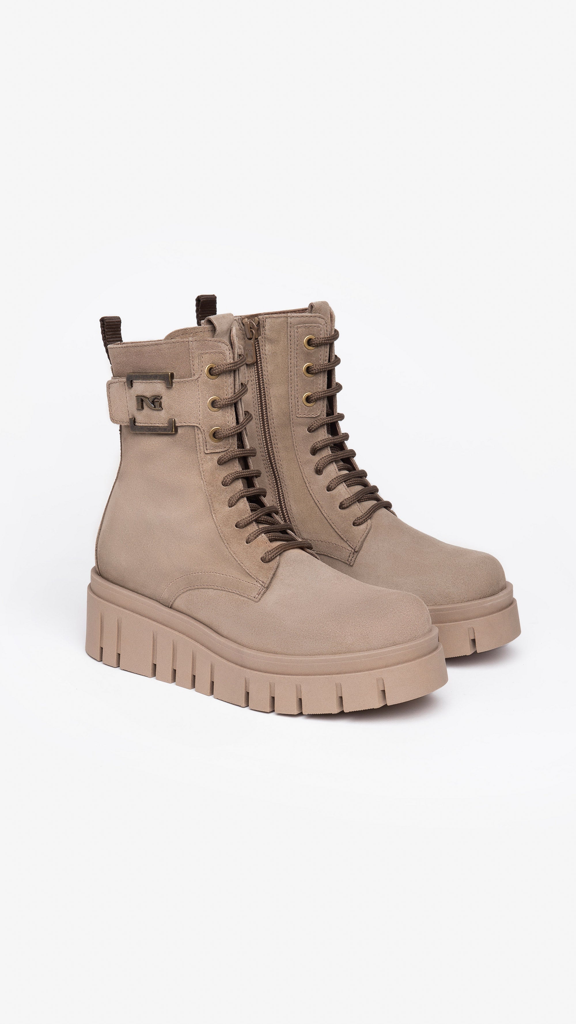 Anfibi Donna in Camoscio