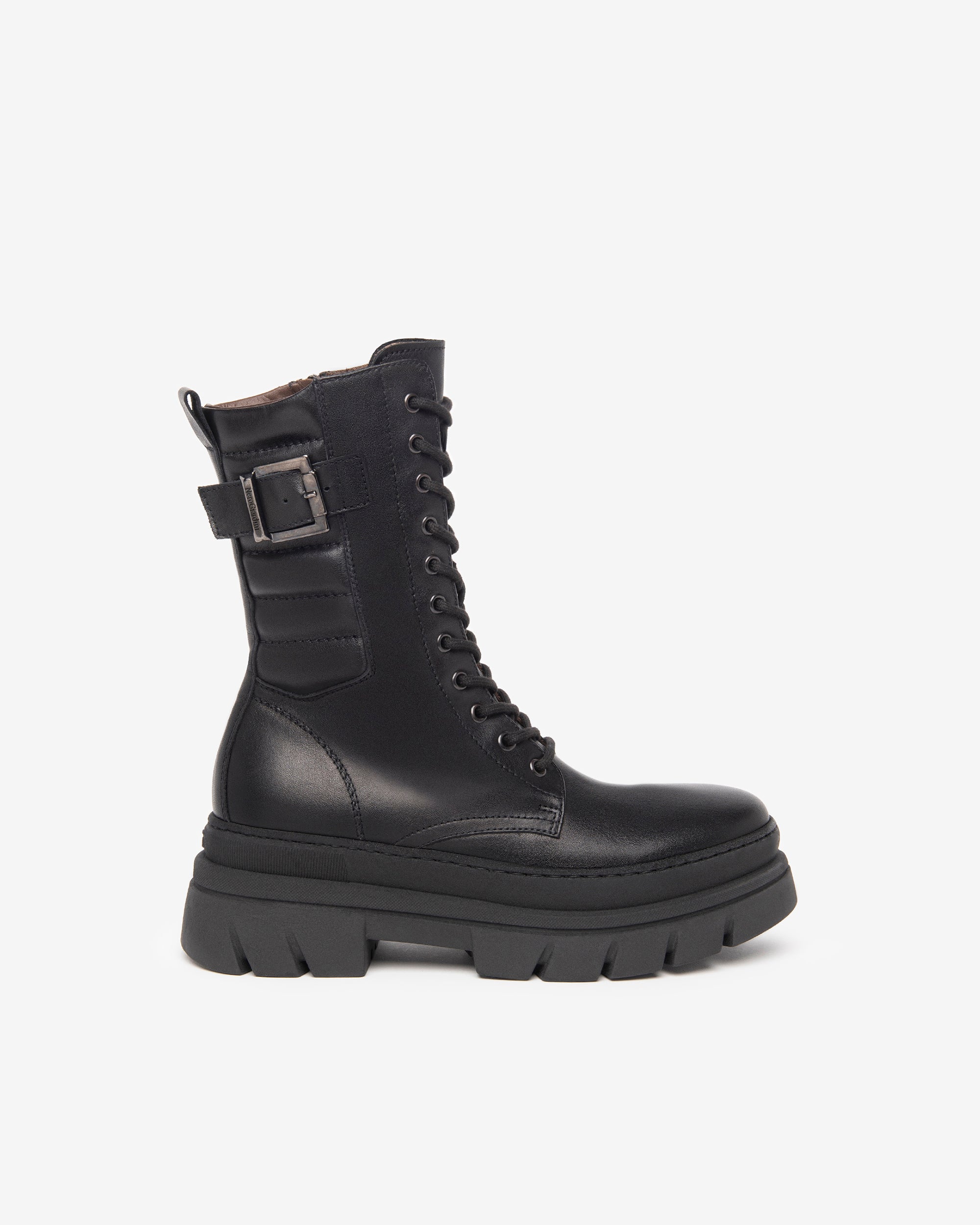 Women’s Leather Combat Boots