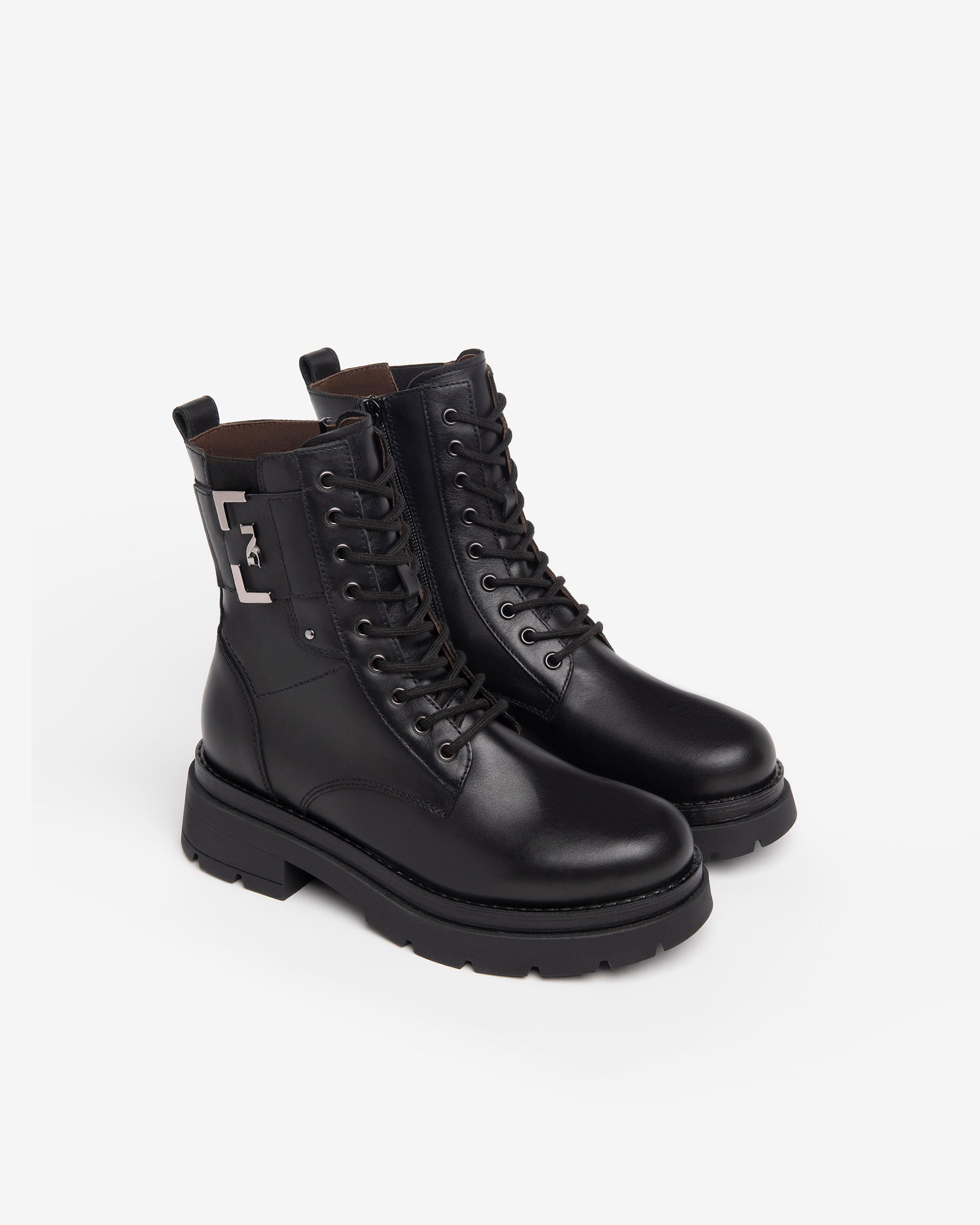 Women’s Leather Combat Boots