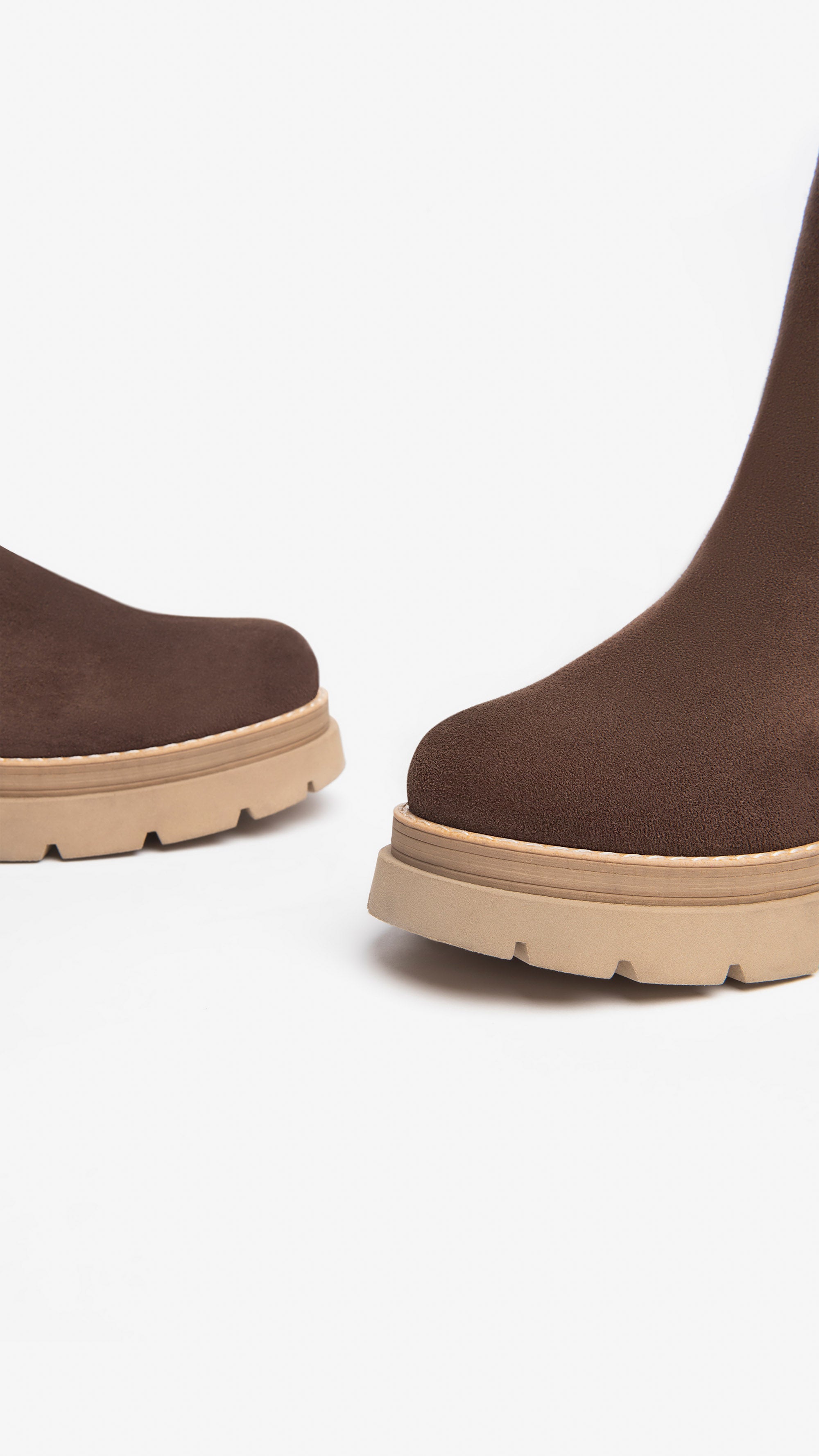 Stivaletti Chelsea Donna in Camoscio