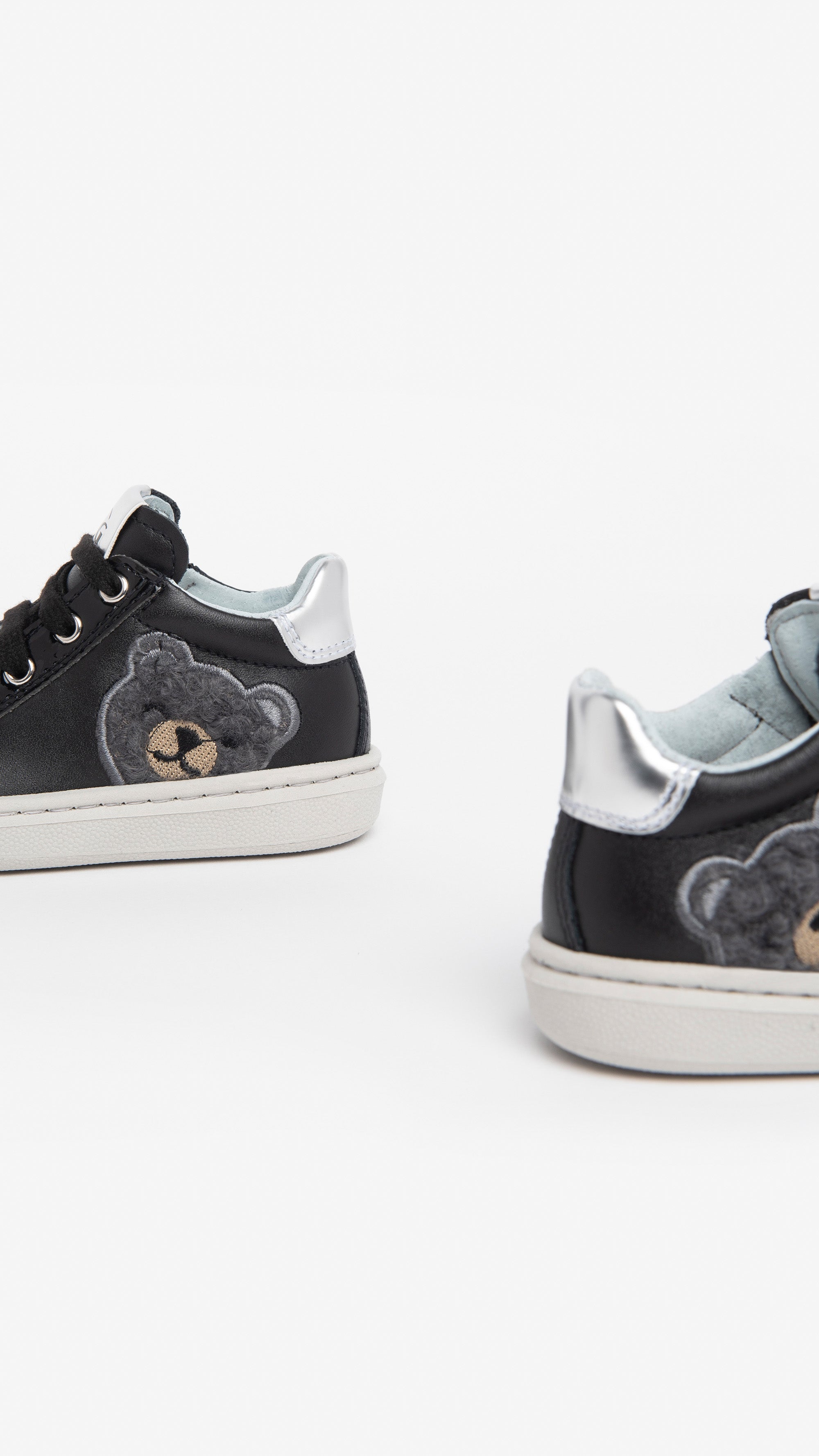 Sneakers Junior da Bambina in Pelle e Tela