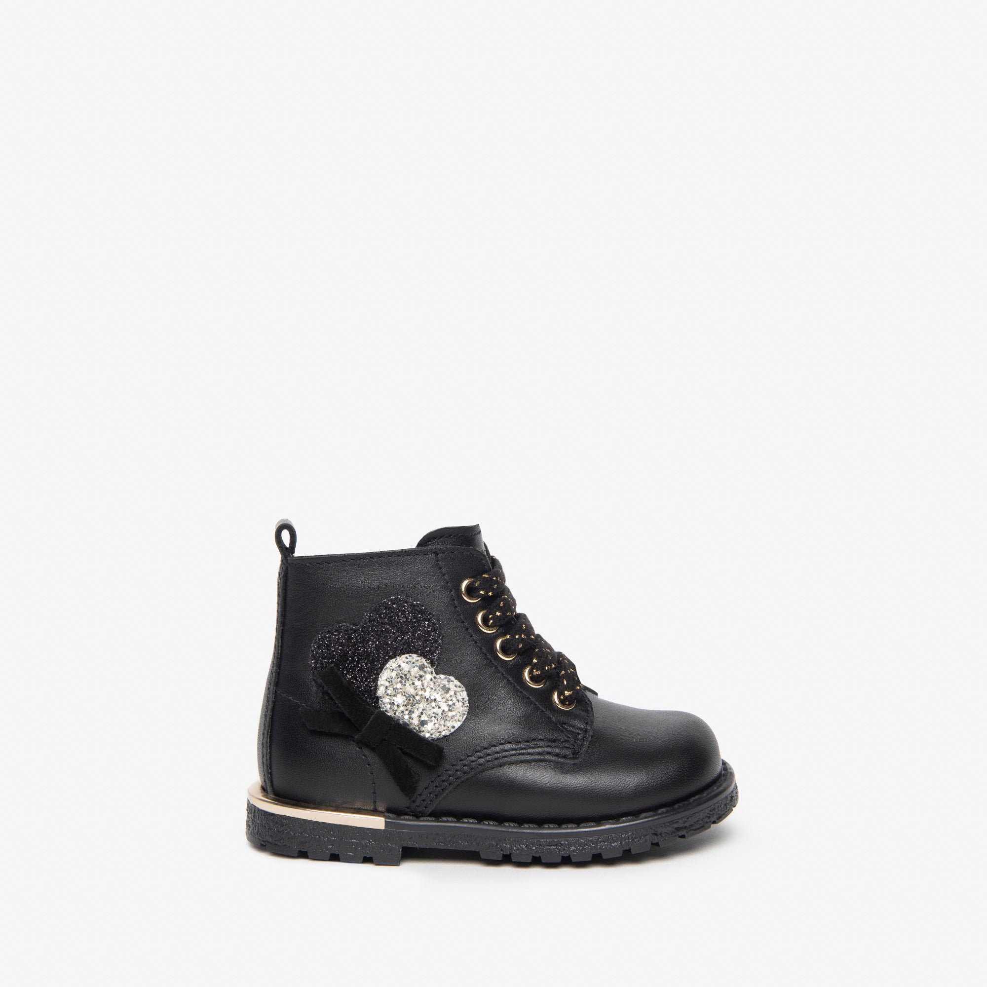Anfibi Junior da Bambina in Pelle