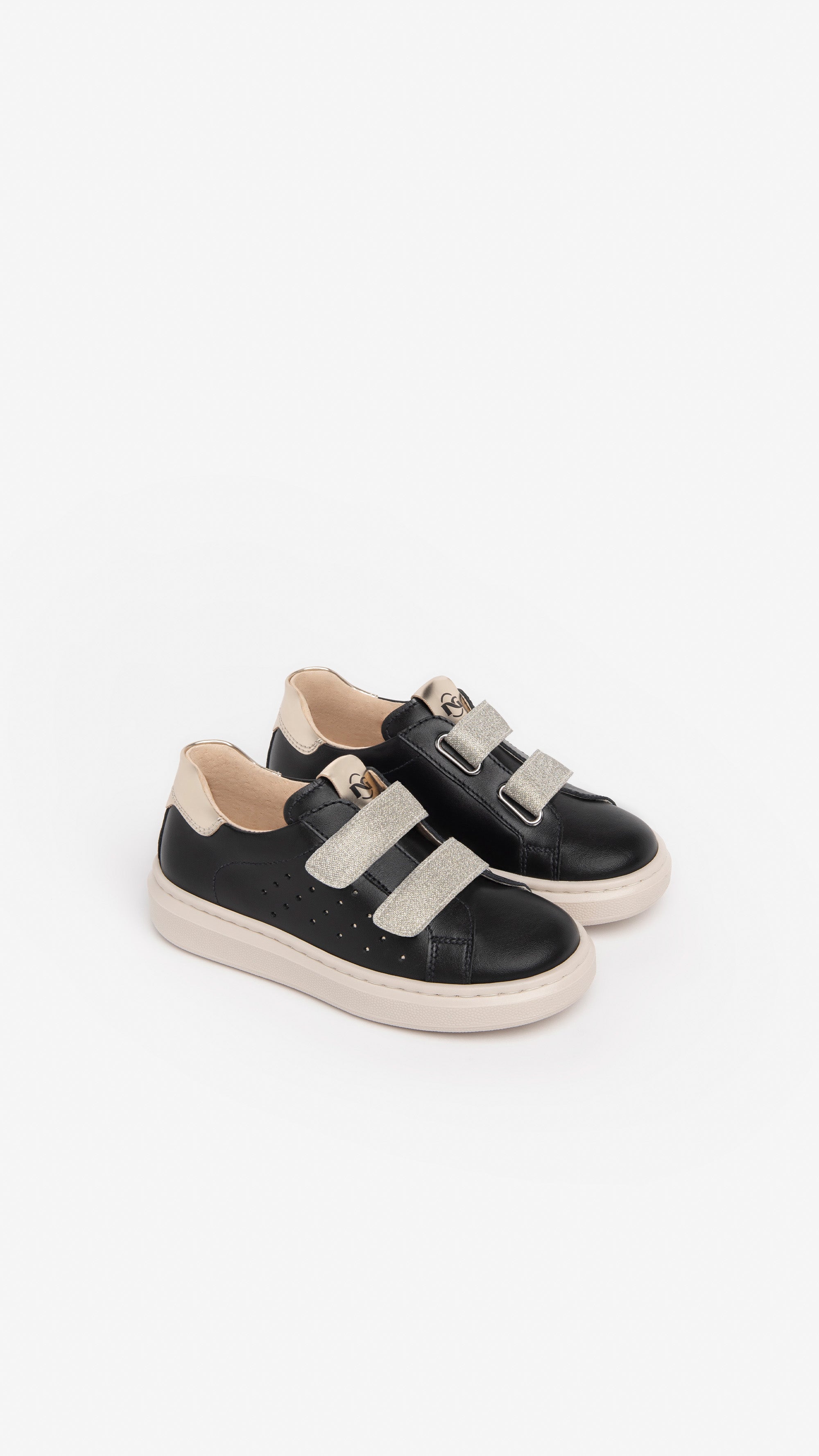 Sneakers Junior da Bambina in Pelle e Tela