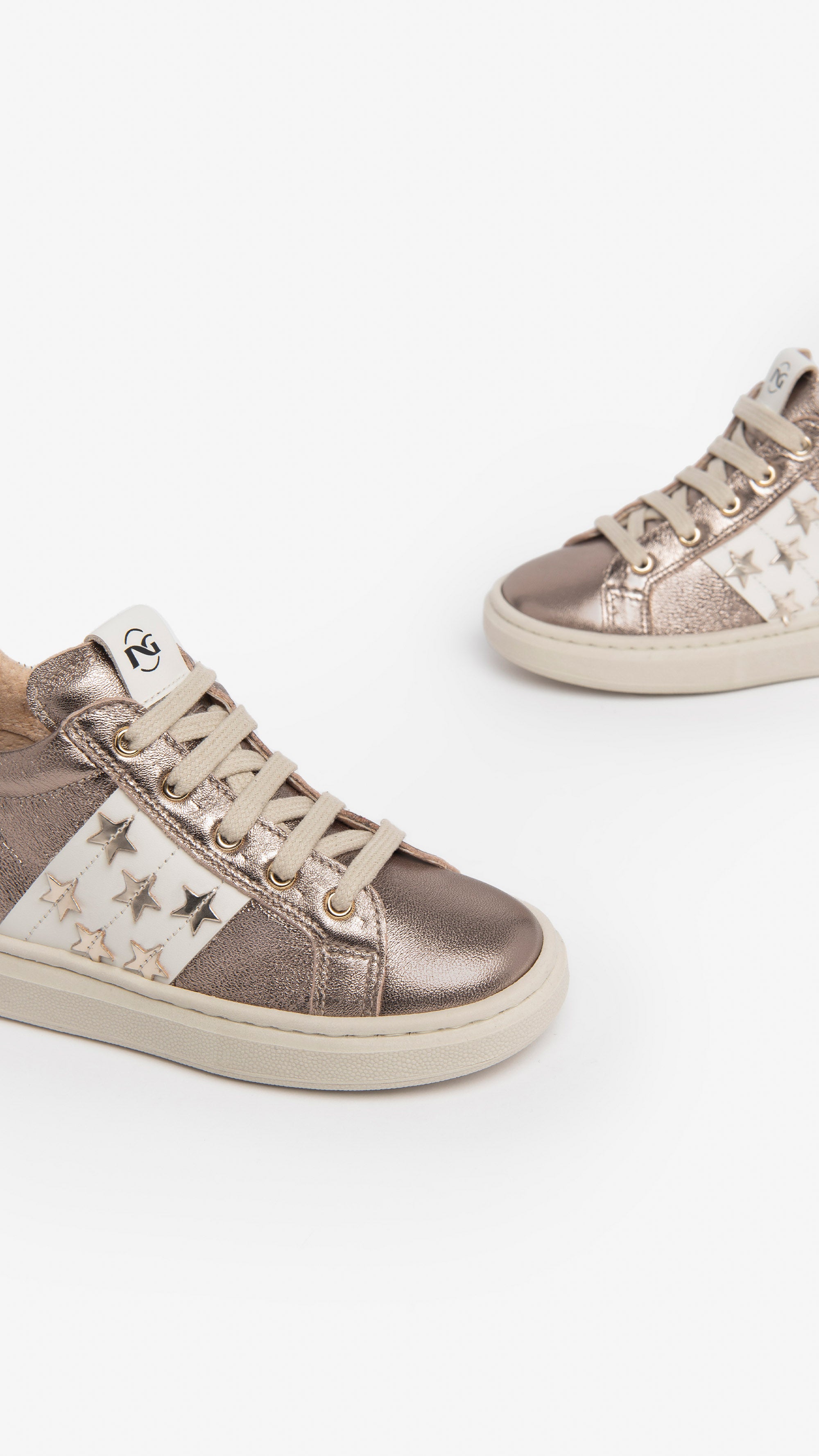 Sneakers Junior da Bambina in Pelle