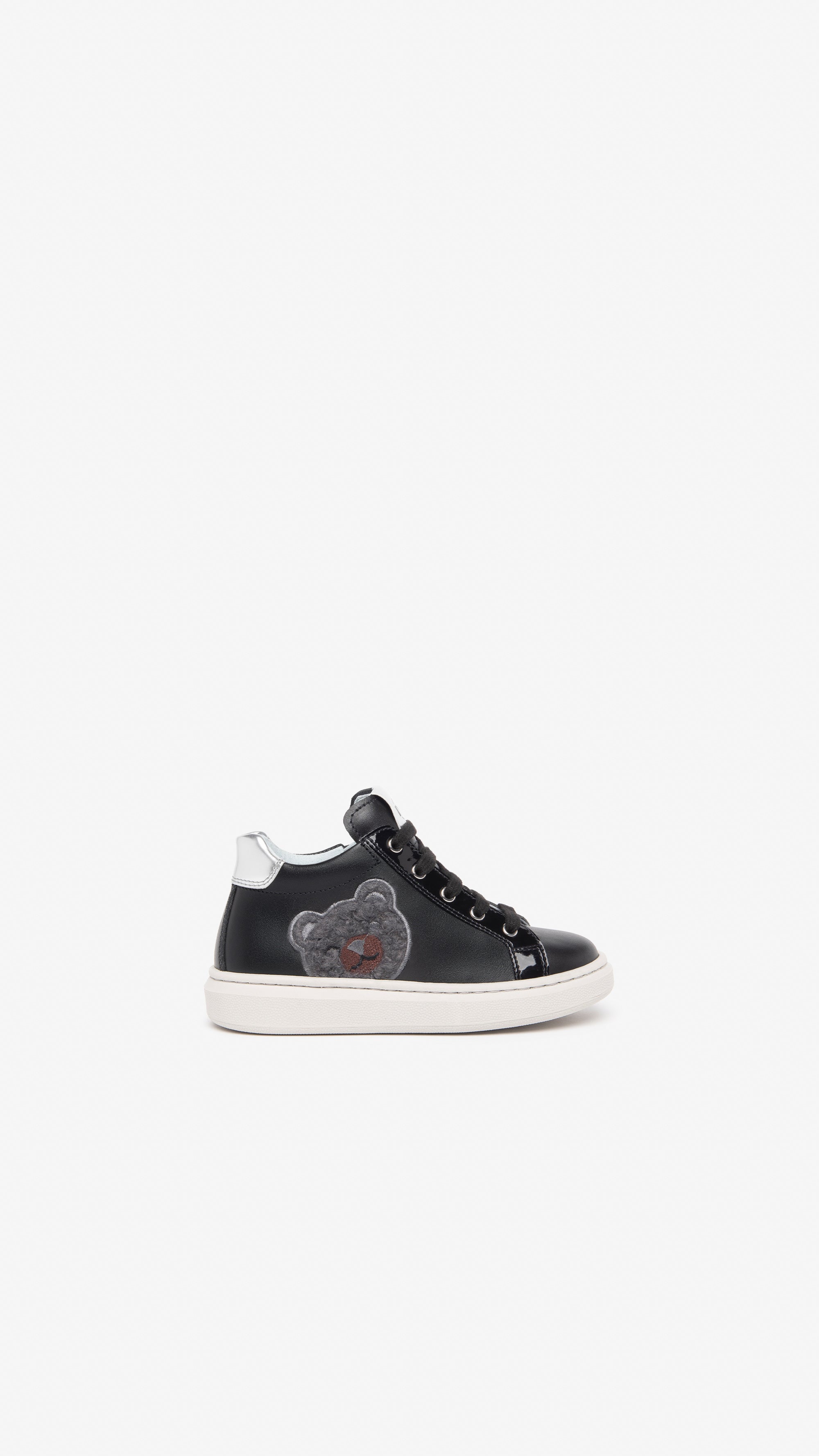 Sneakers Junior da Bambina in Pelle e Tela