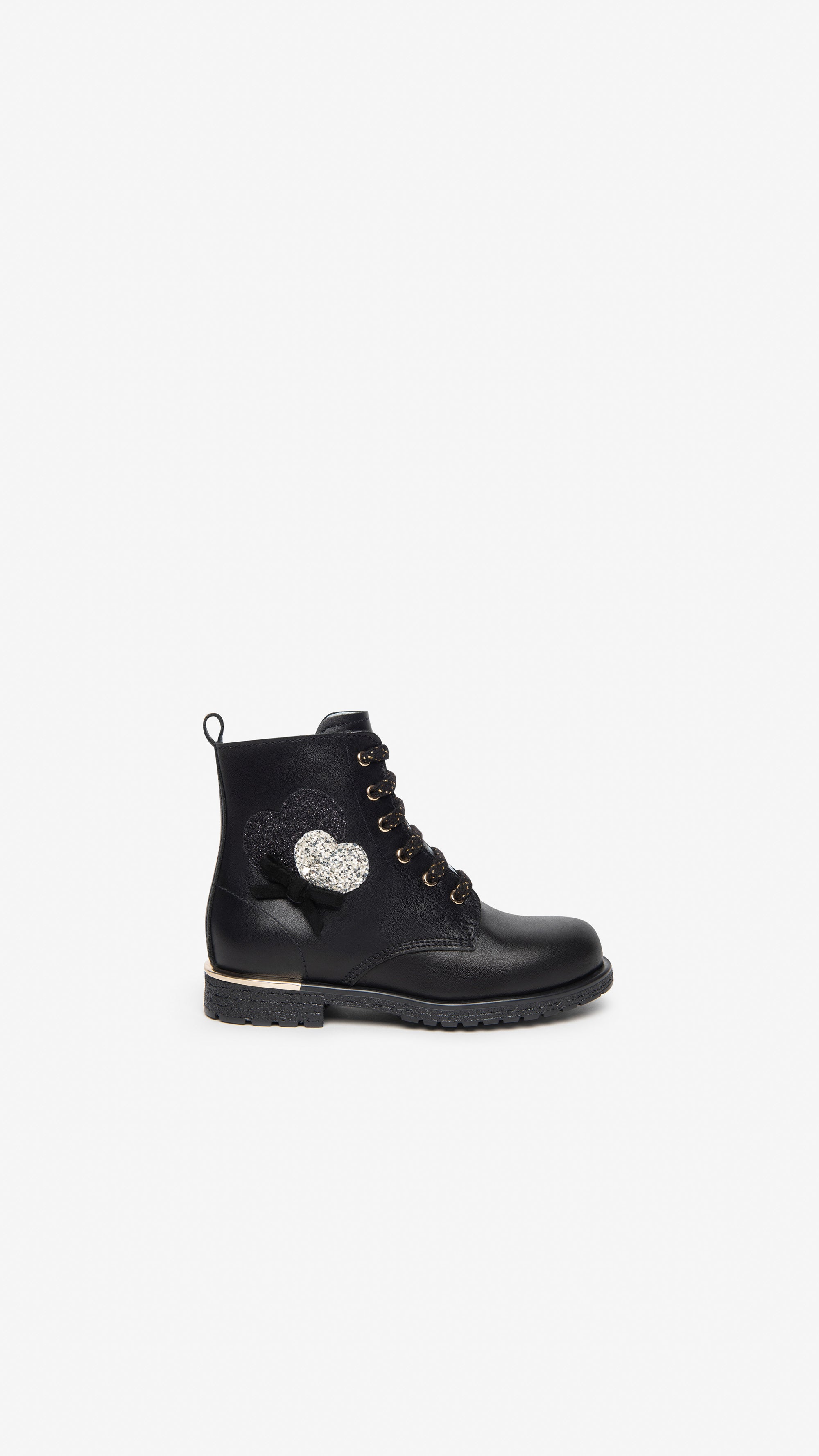 Anfibi Junior da Bambina in Pelle