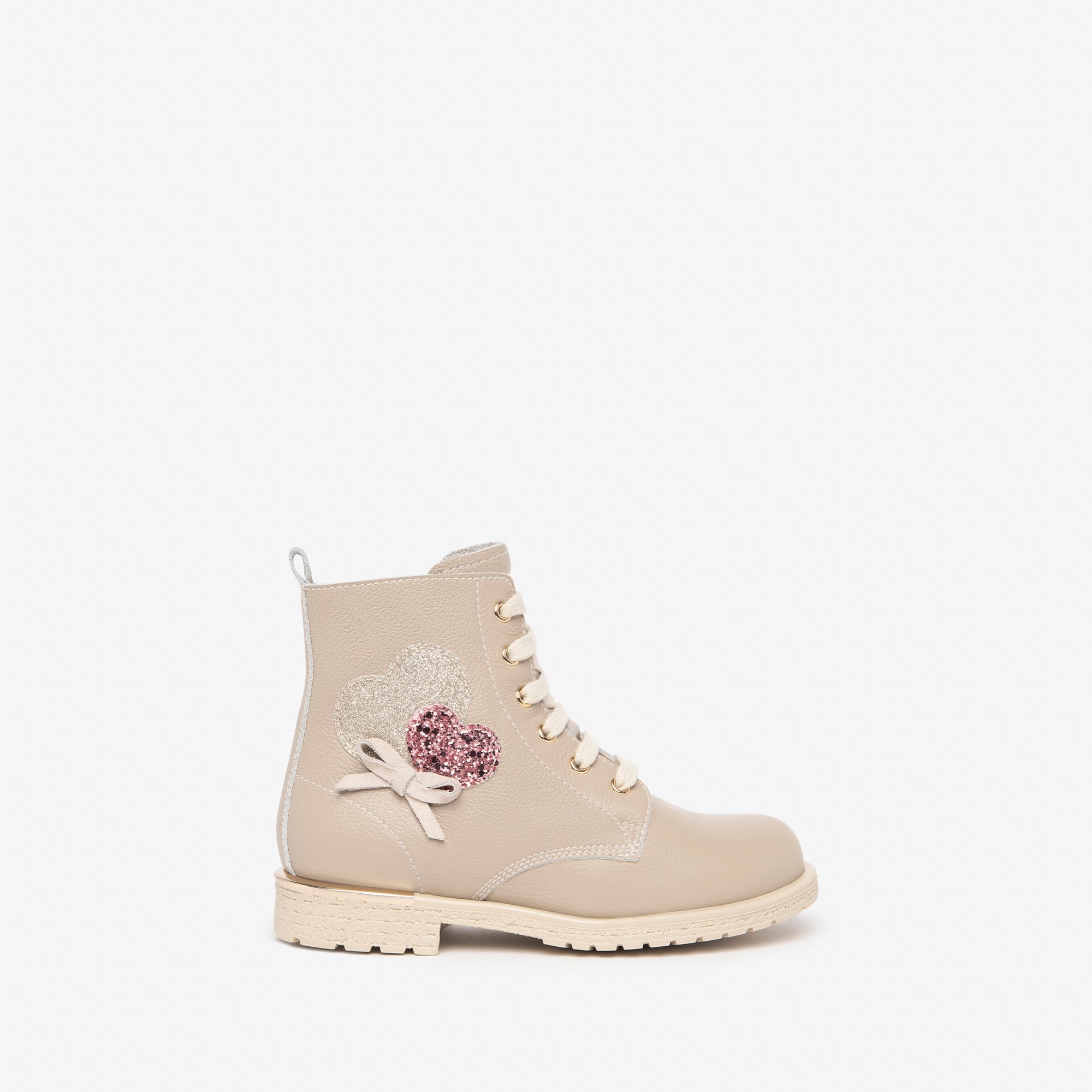 Anfibi Junior da Bambina in Pelle
