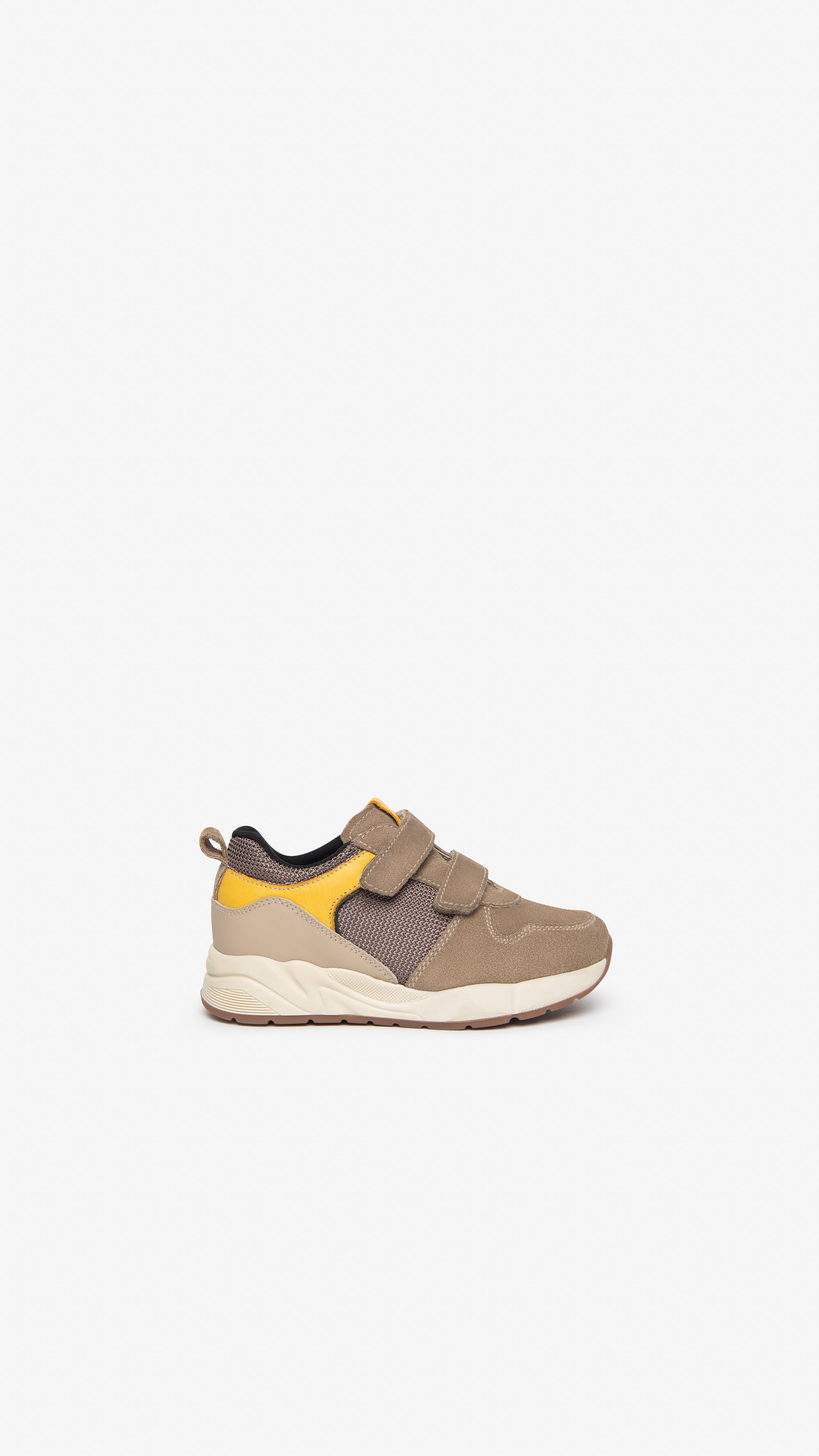 Sneakers Junior da Bambino in Pelle e Tela