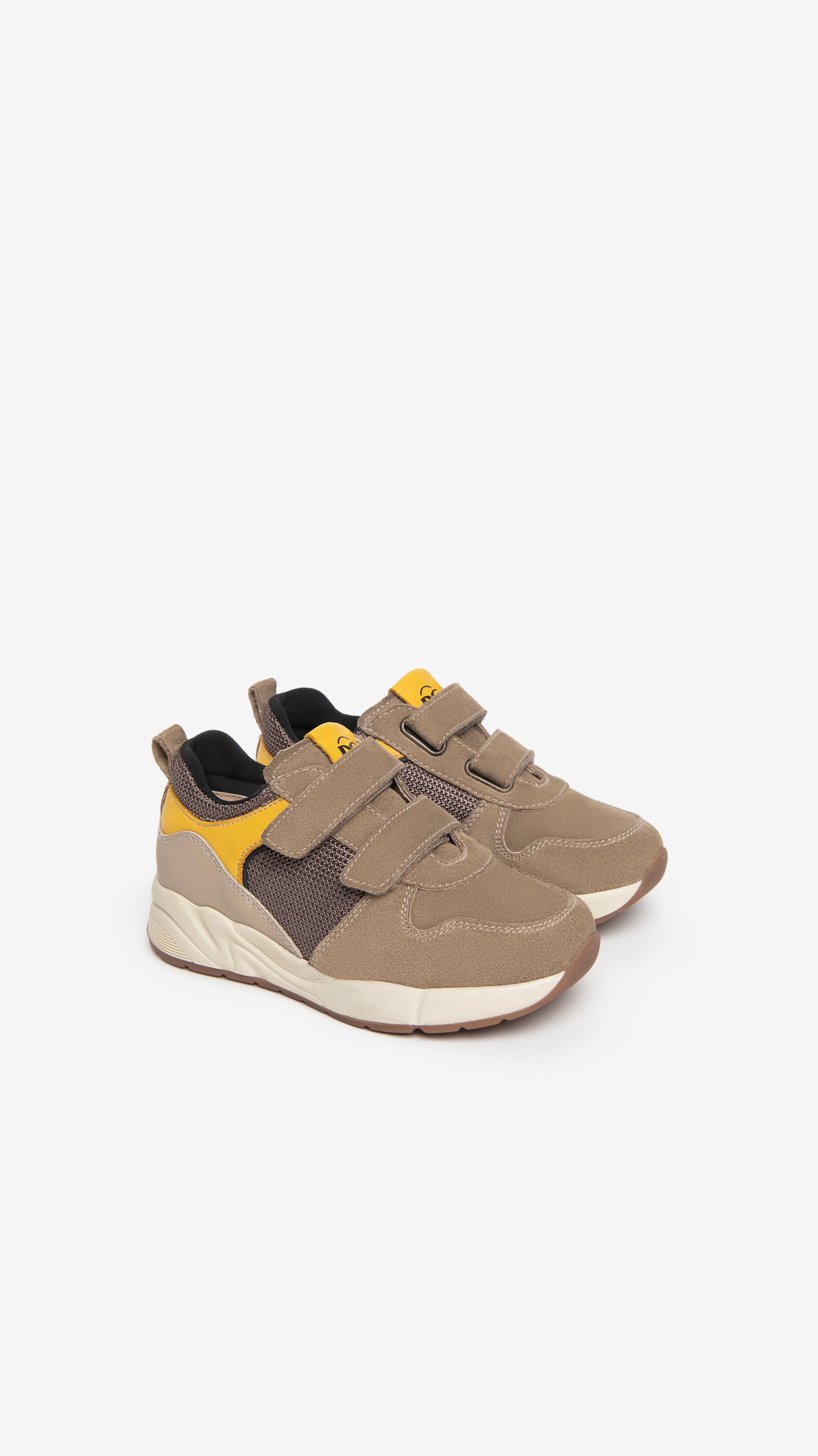 Sneakers Junior da Bambino in Pelle e Tela