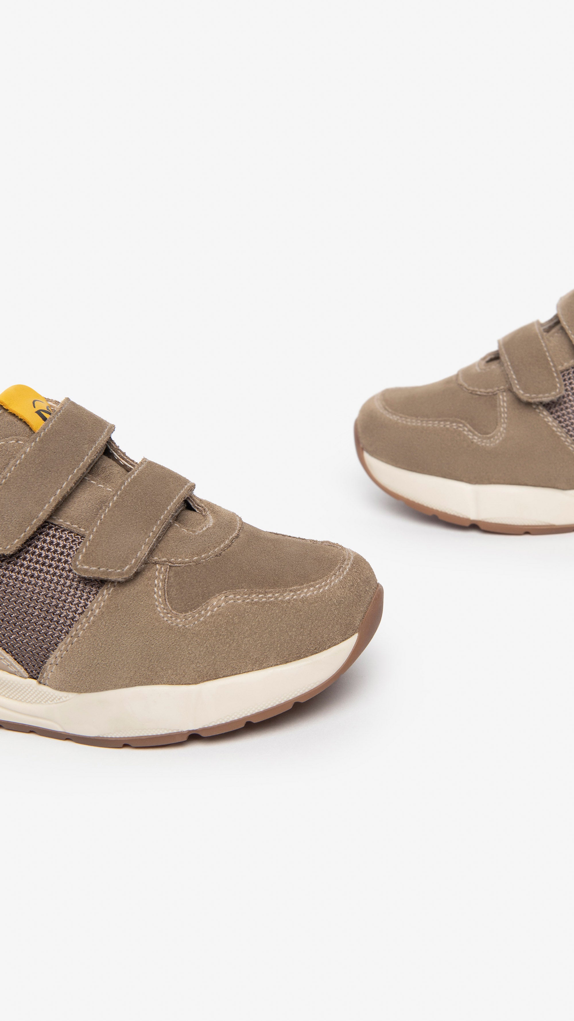 Sneakers Junior da Bambino in Pelle e Tela