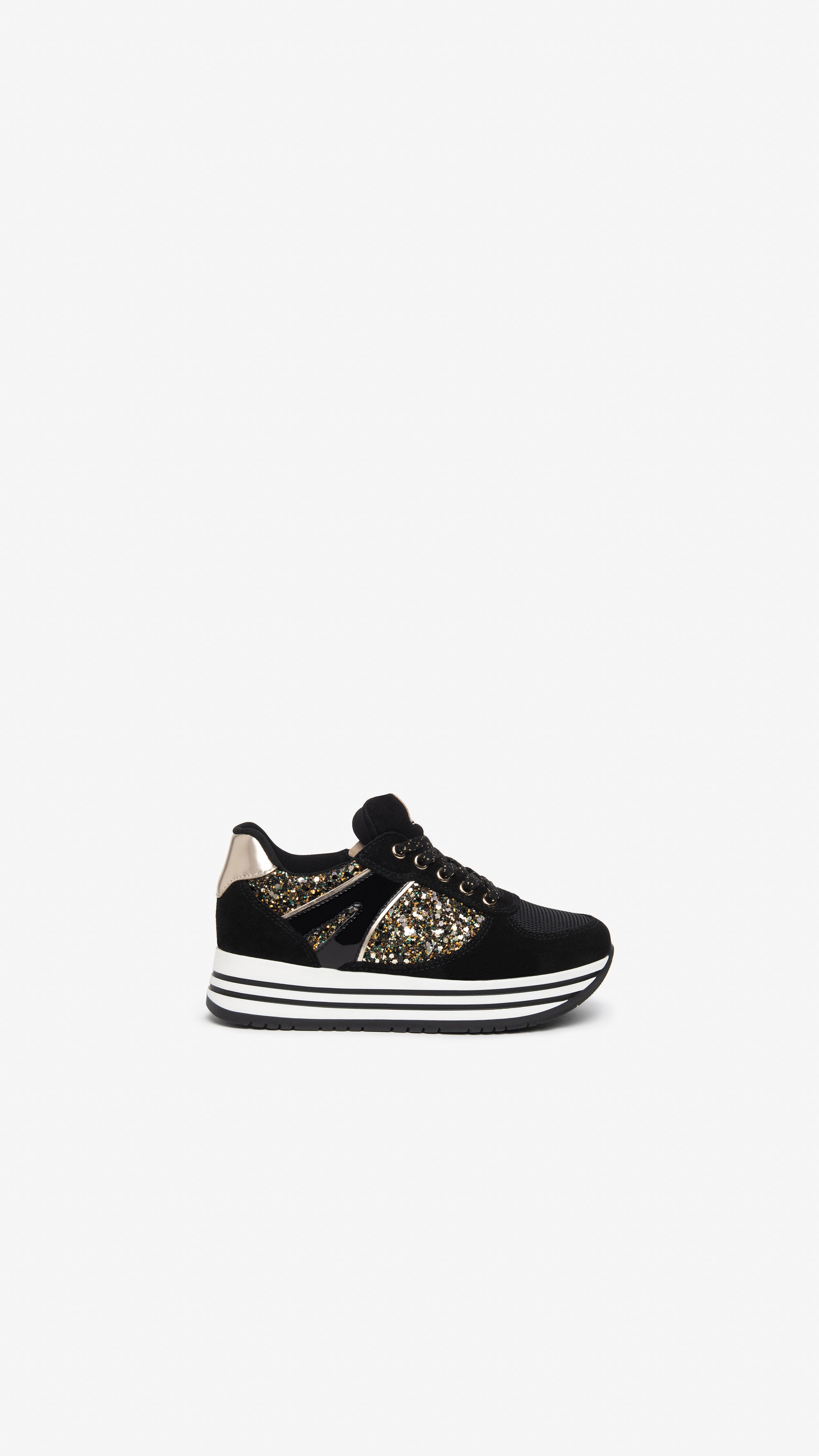 Sneakers Teen da Ragazza in Pelle e Tela