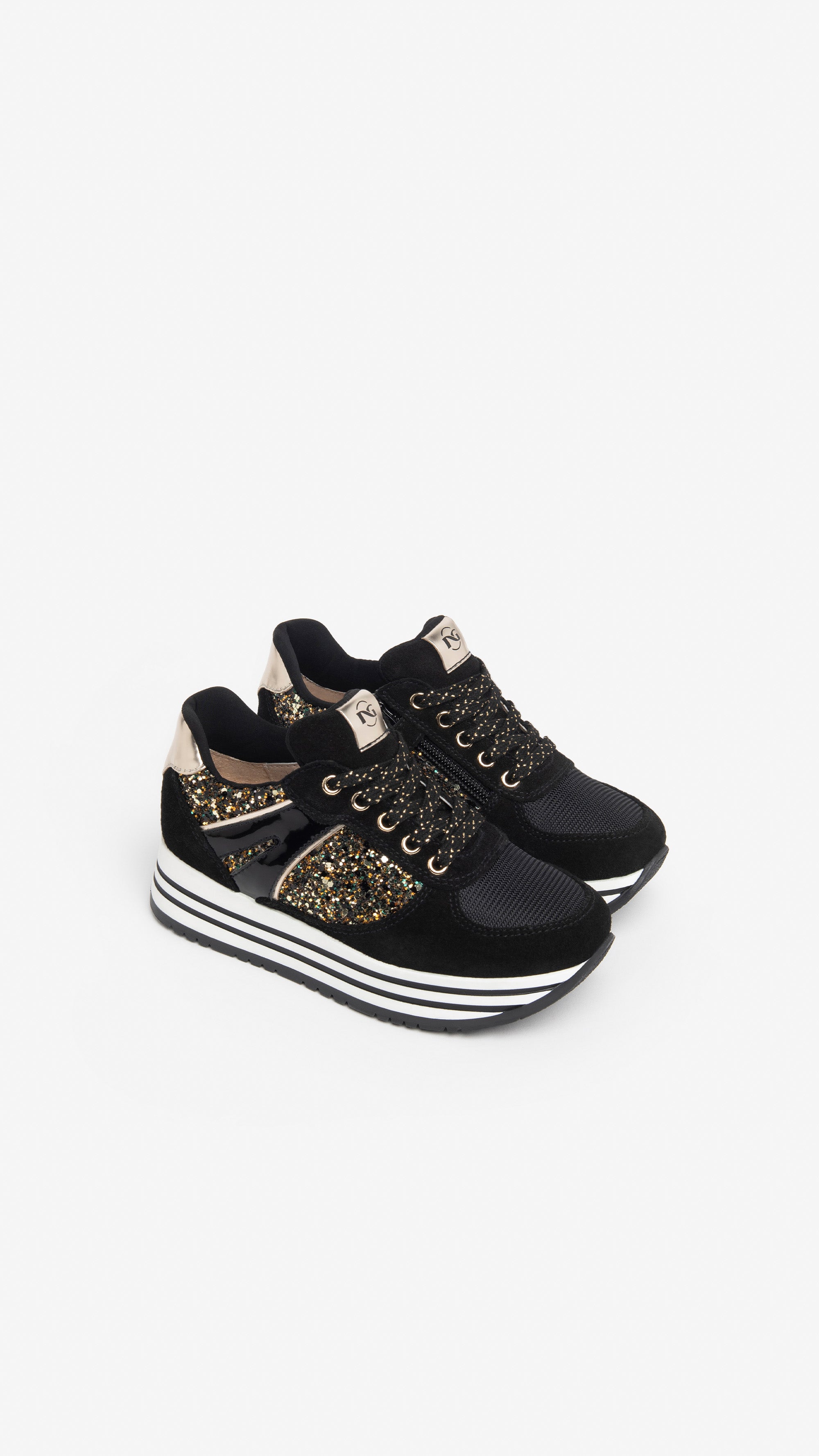 Sneakers Teen da Ragazza in Pelle e Tela