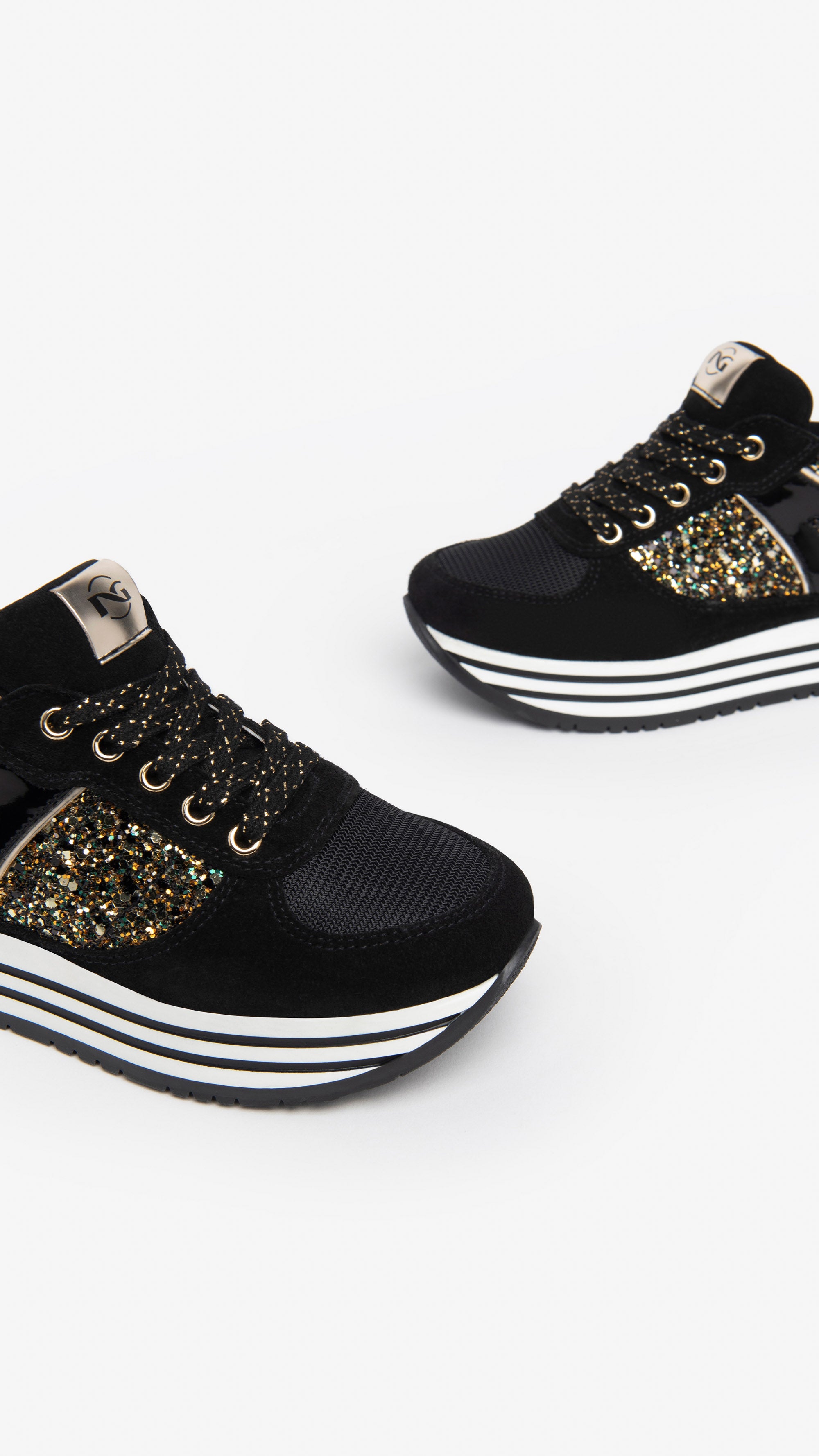 Sneakers Teen da Ragazza in Pelle e Tela