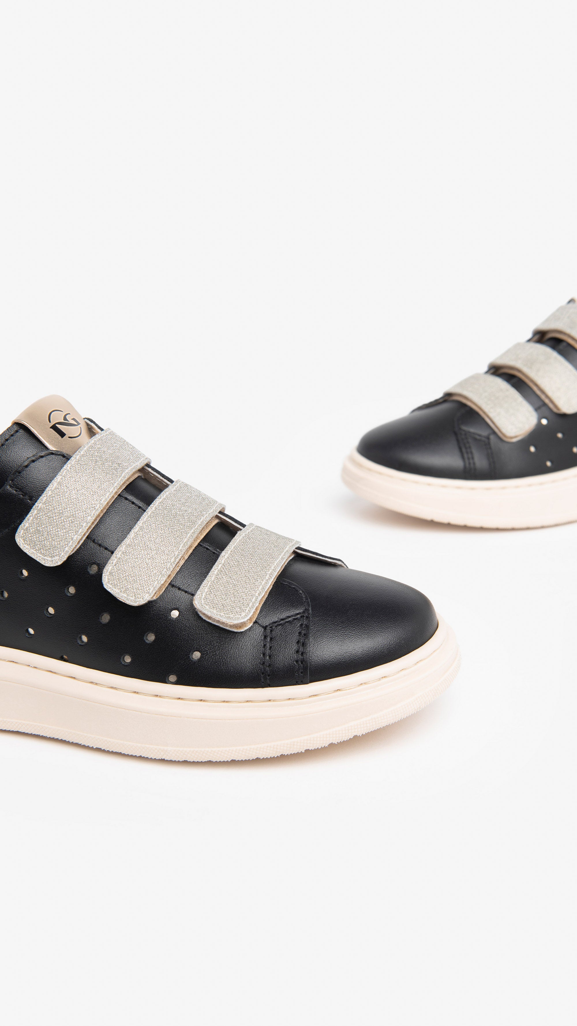 Sneakers Teen da Ragazza in Pelle e Tela