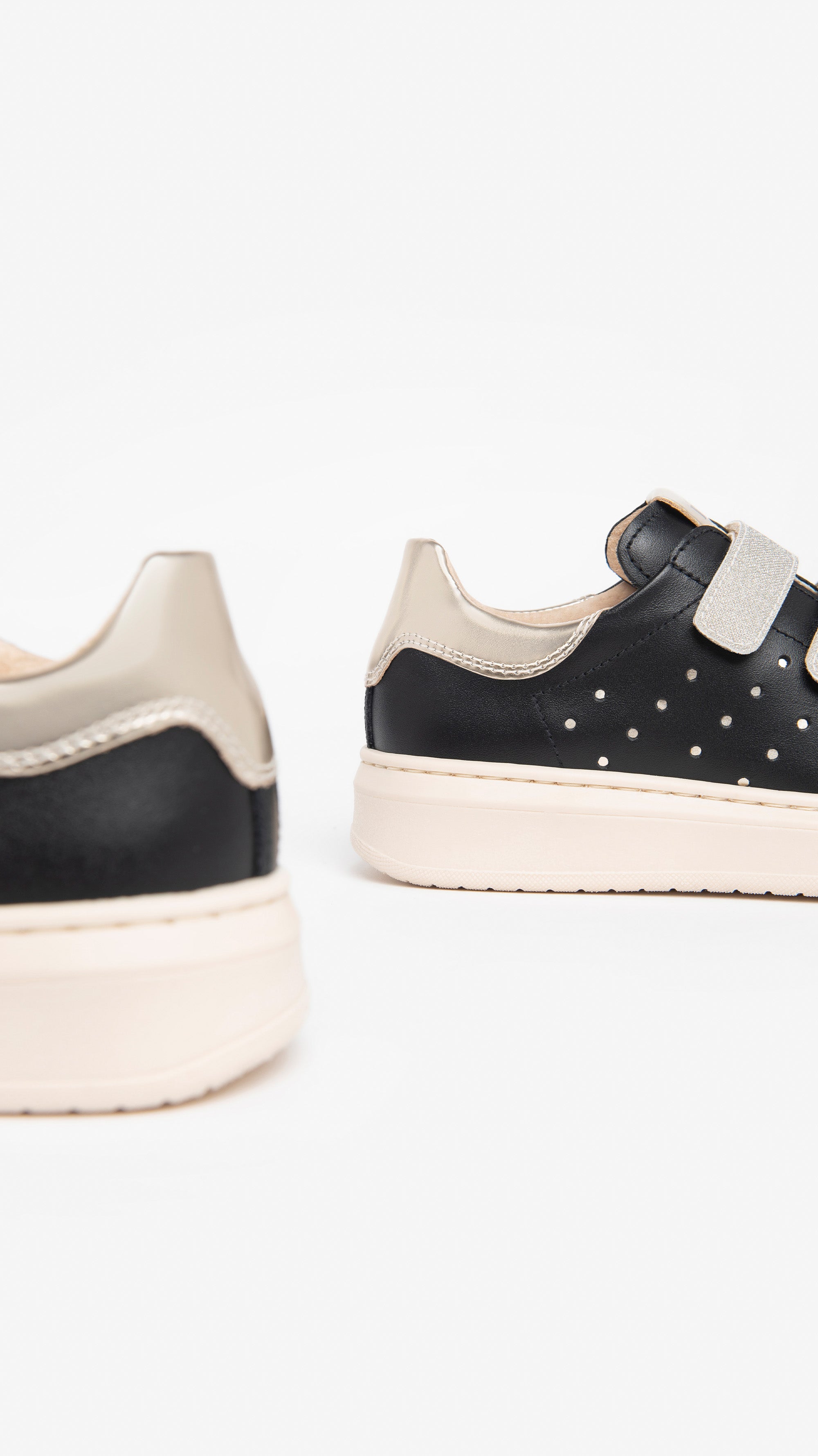 Sneakers Teen da Ragazza in Pelle e Tela