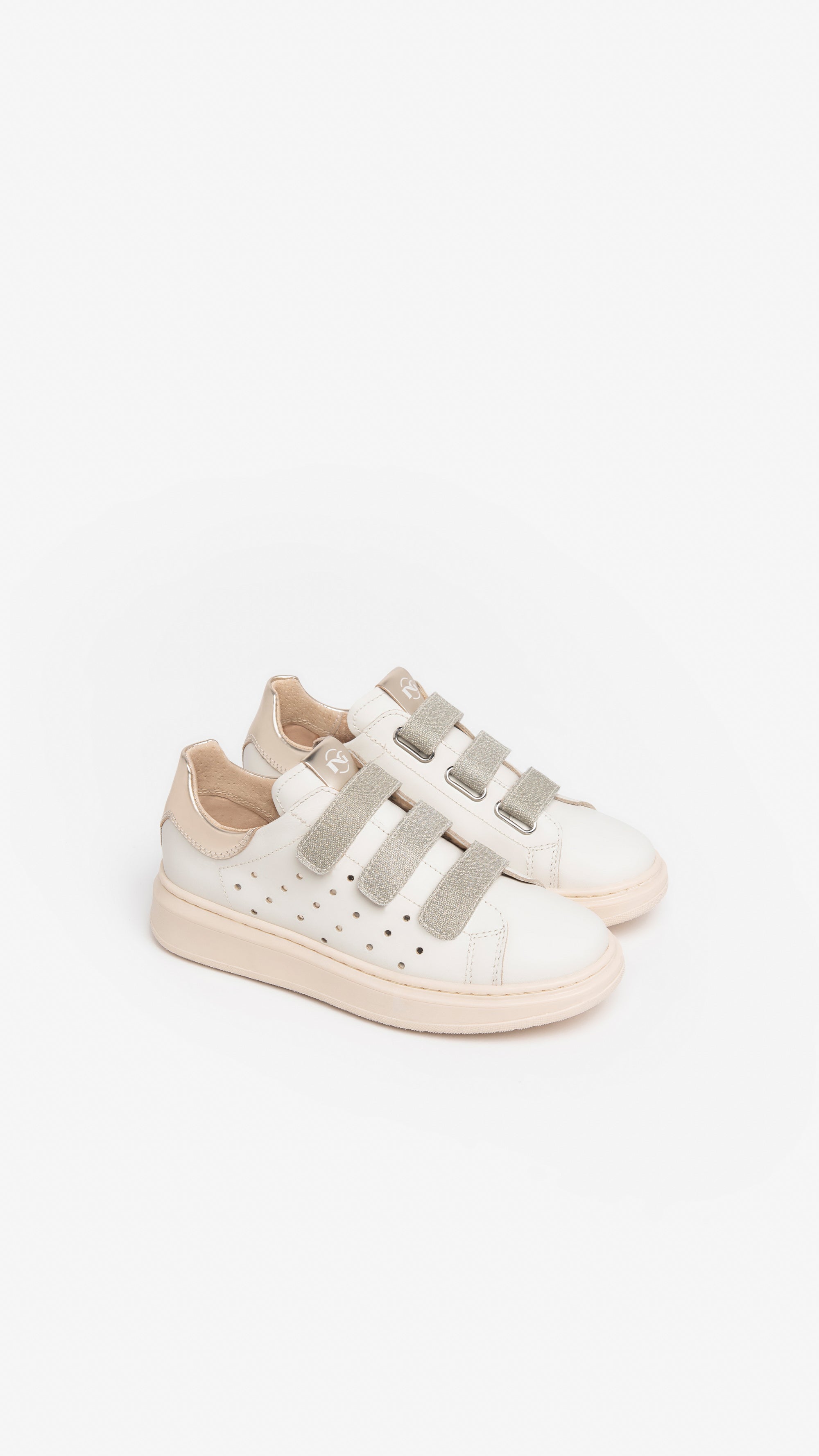 Sneakers Teen da Ragazza in Pelle e Tela