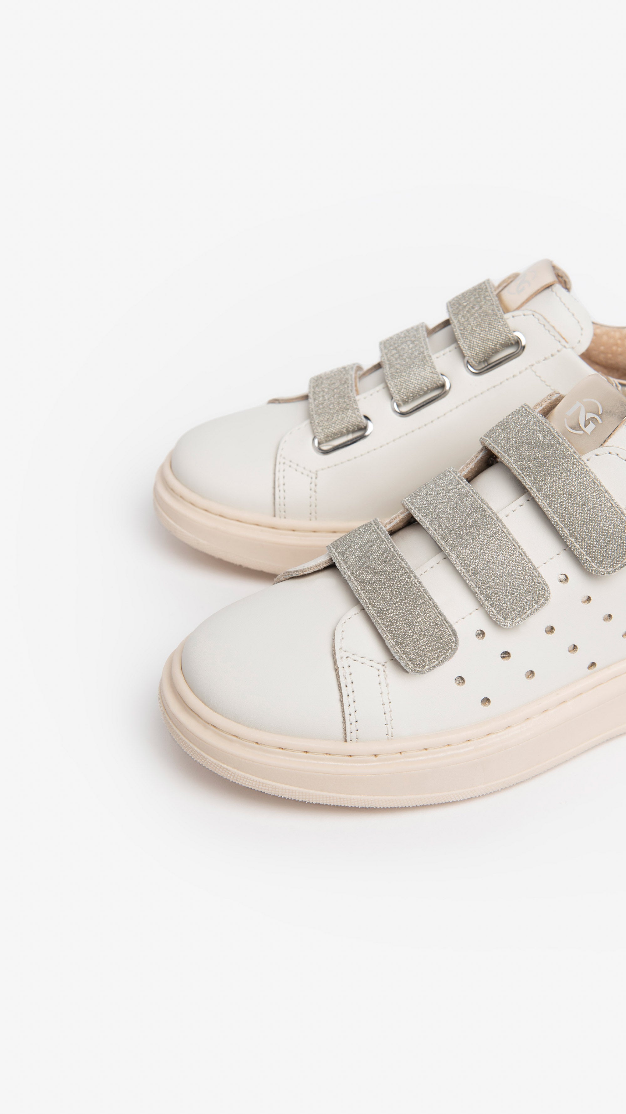 Sneakers Teen da Ragazza in Pelle e Tela