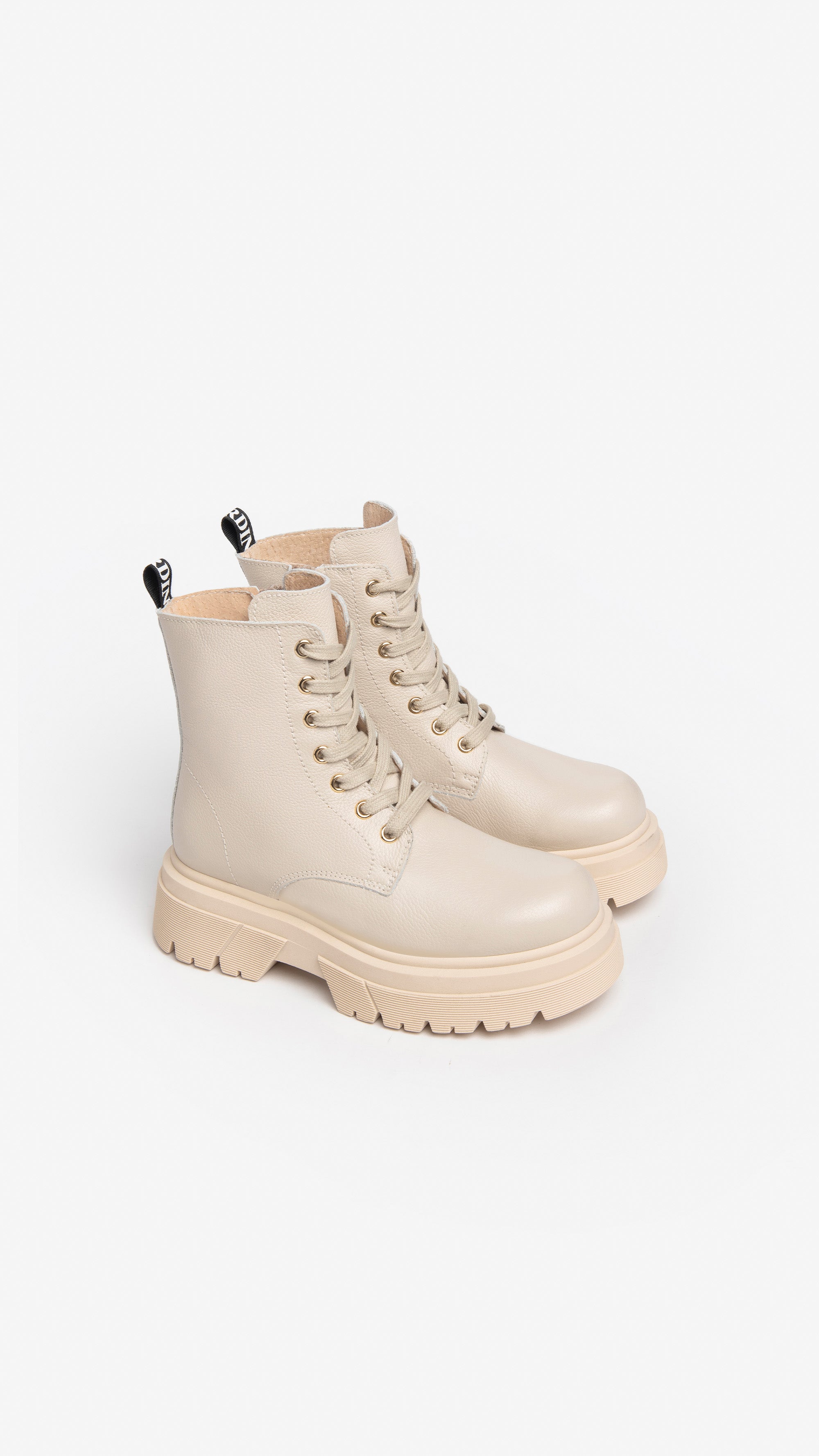 Anfibi Teen da Ragazza in Pelle