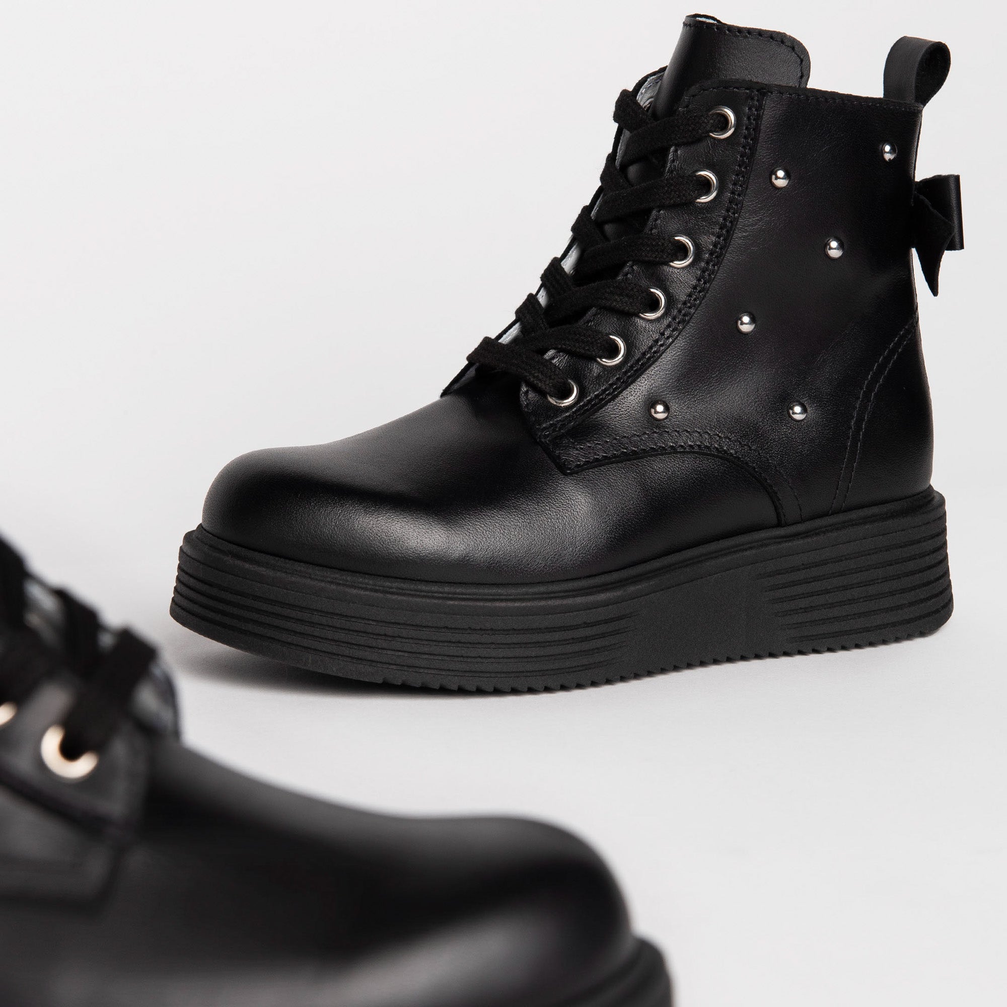 Stivaletti Teen da Ragazza in Pelle